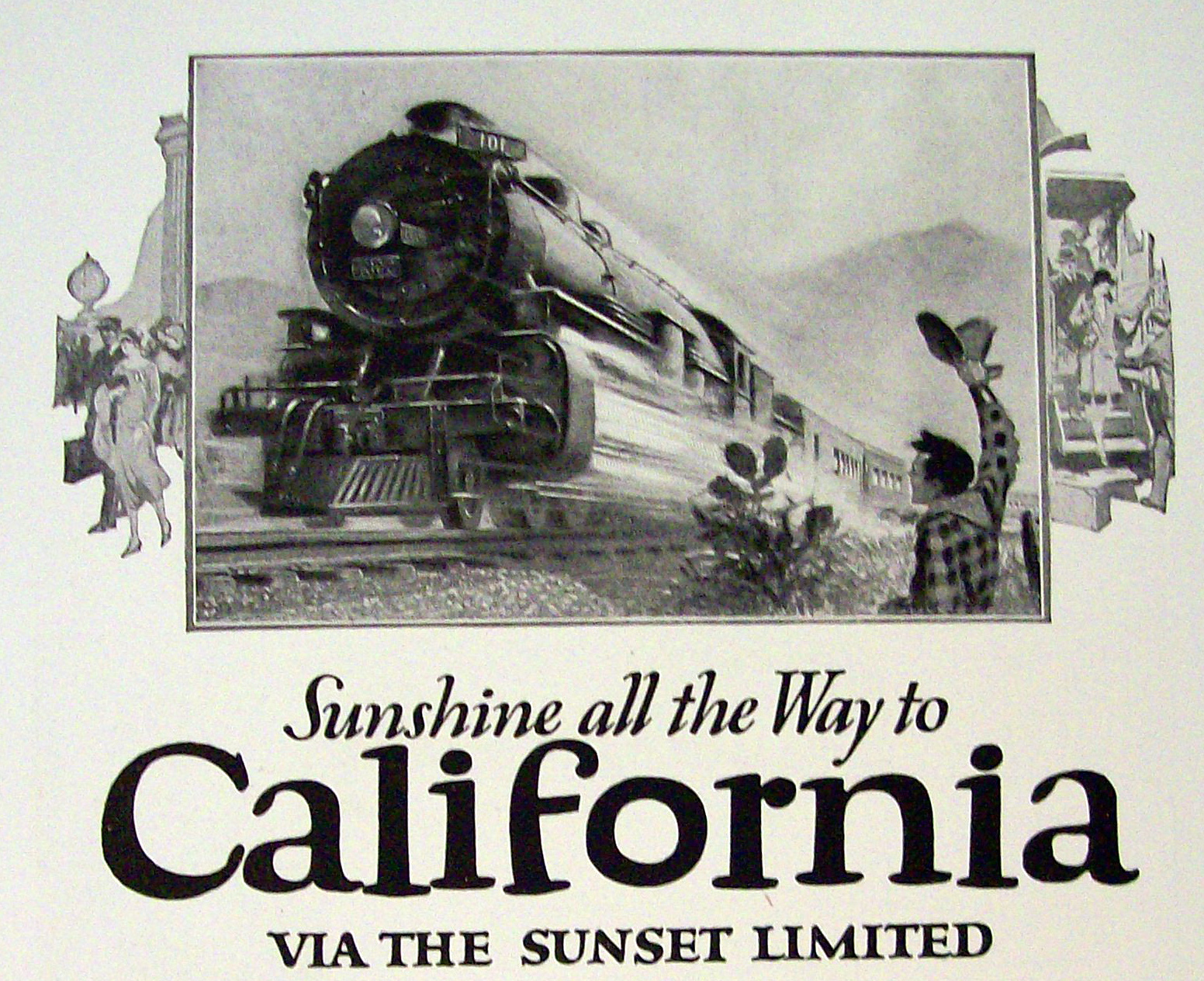Vintage Ad: 1926 Southern Pacific Lines