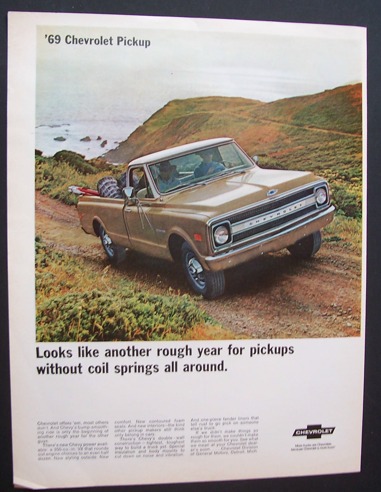 Vintage Ad: 1968 Chevrolet  Pick Up