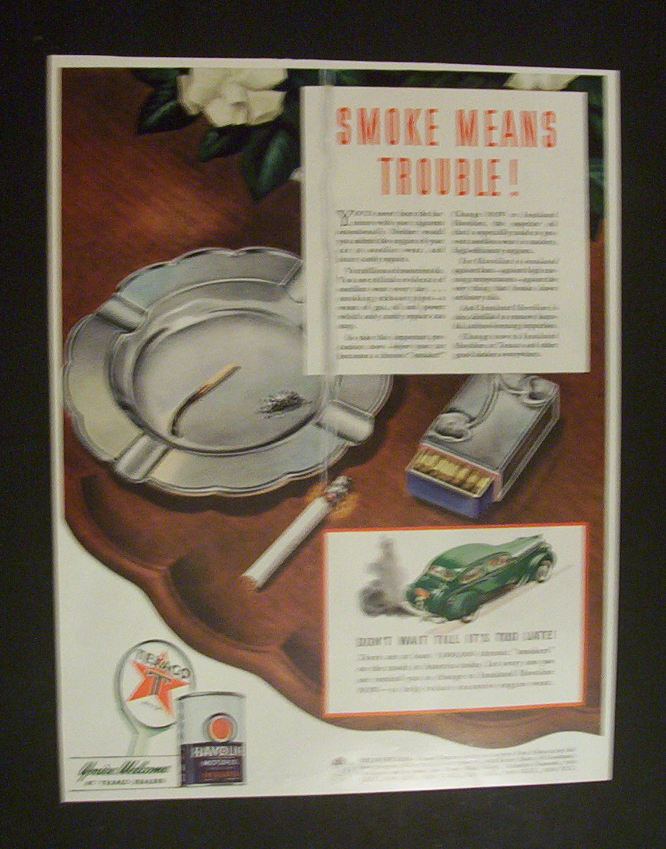1941  Texaco  Havoline  Motor  Oil