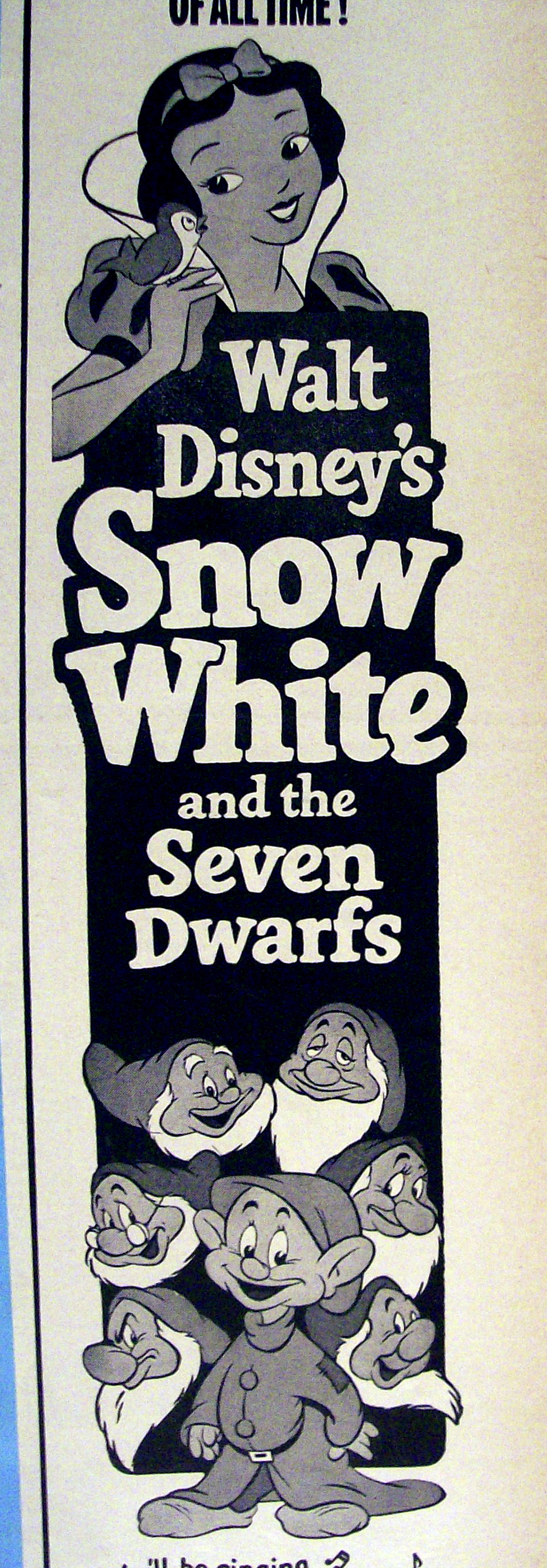 1952 Walt Disney's Snow White & The 7 Dwarfs