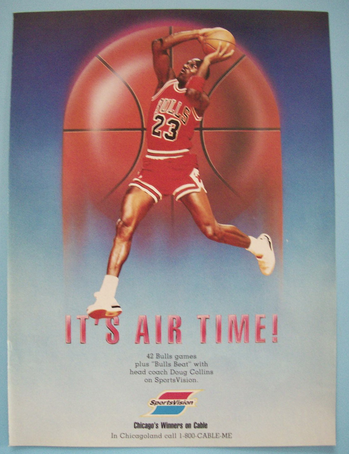 1988 Sportsvision with Basketball's Michael Jordan