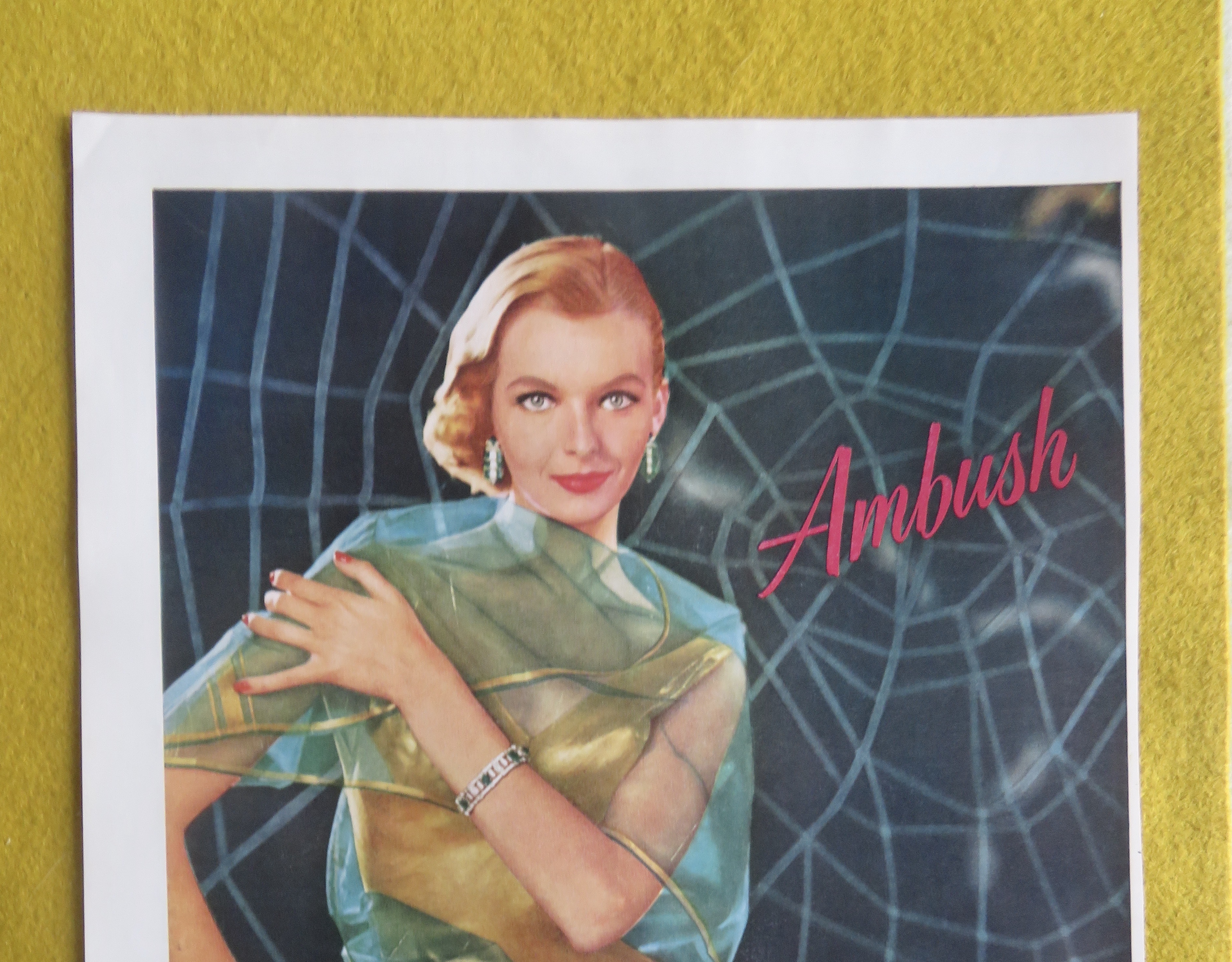 1955 Dana Ambush Perfume with Lovely Woman Smiling