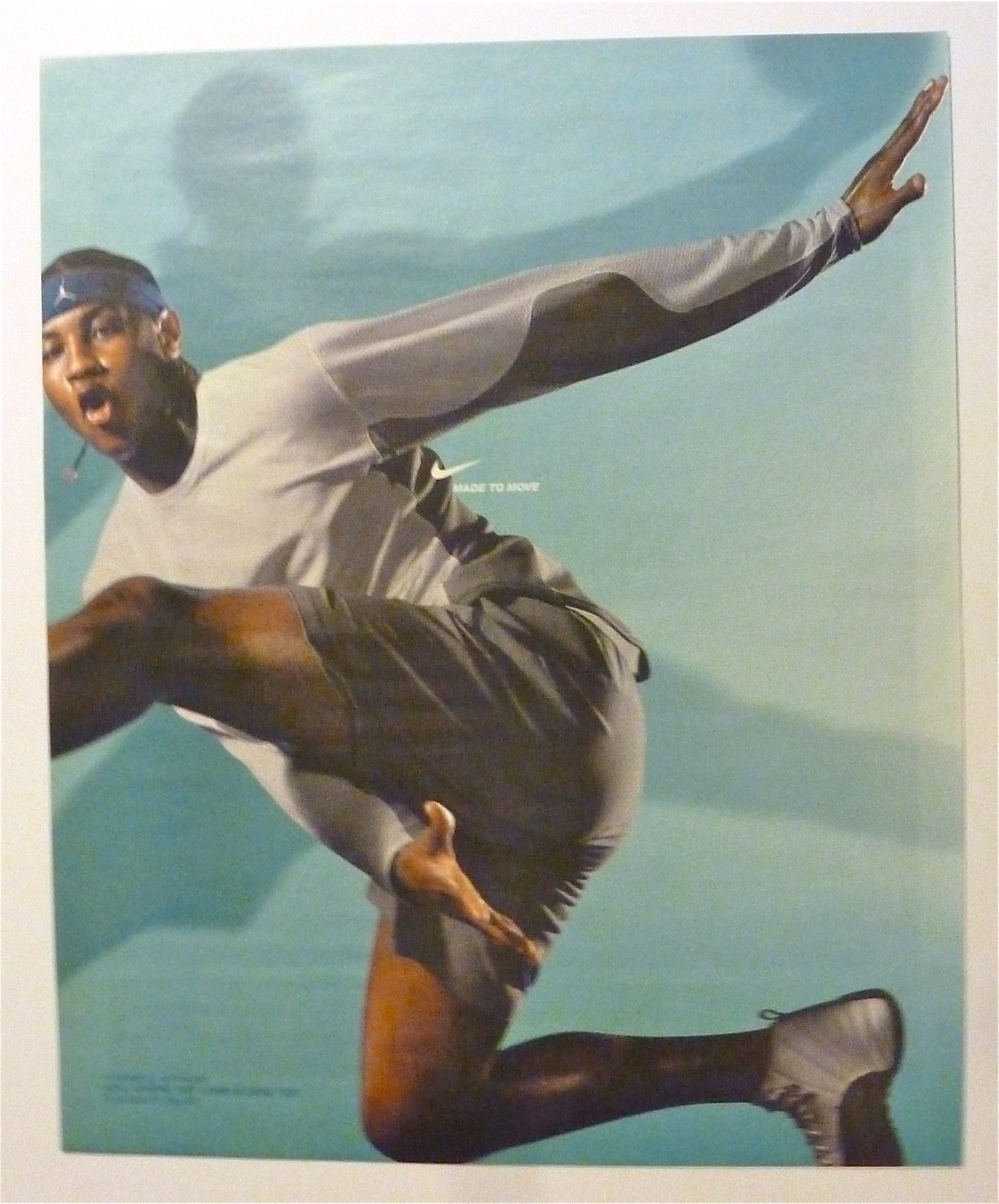 2003 Nike Sphere with Basketball's Carmelo Anthony
