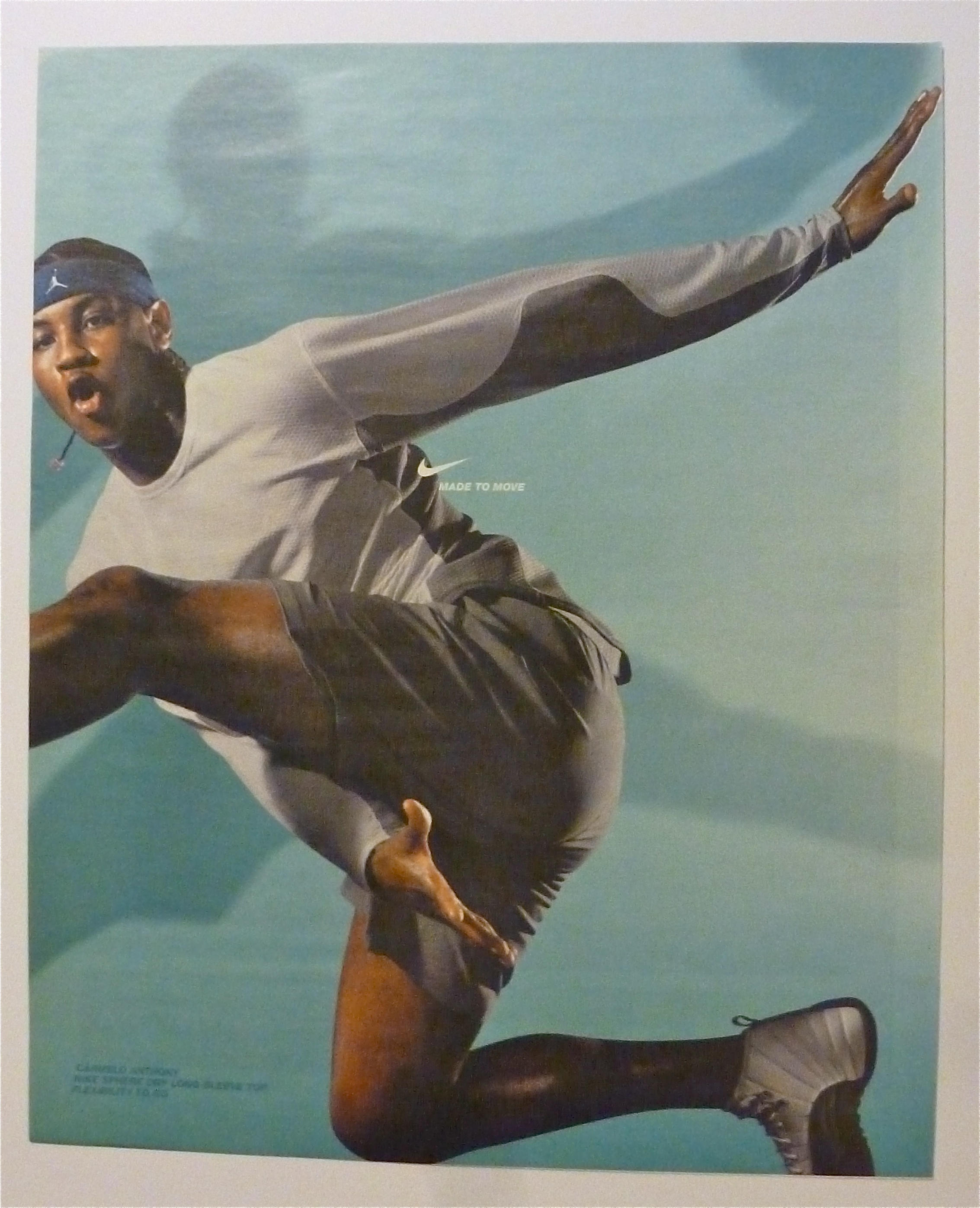 2003 Nike Sphere with Basketball's Carmelo Anthony