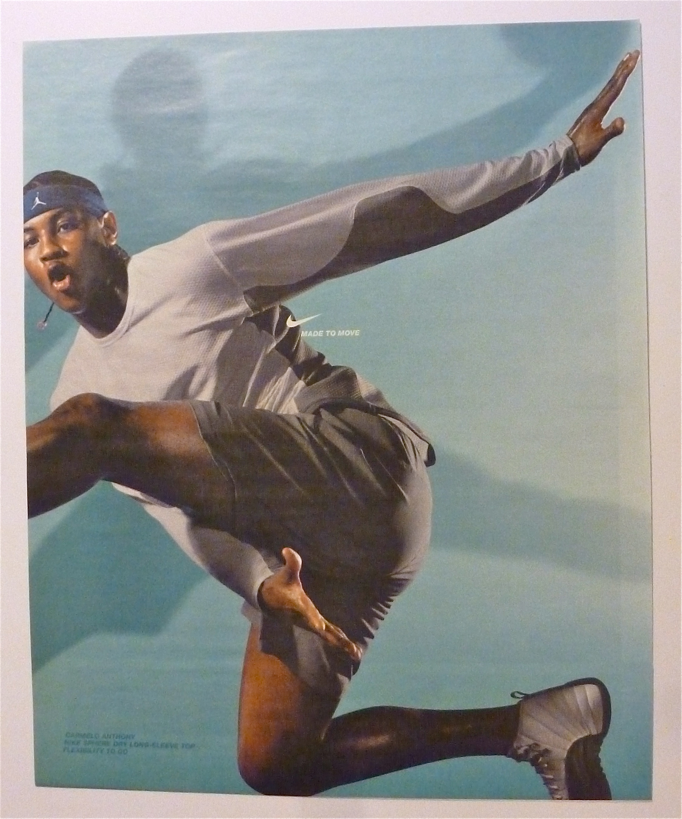 2003 Nike Sphere with Basketball's Carmelo Anthony