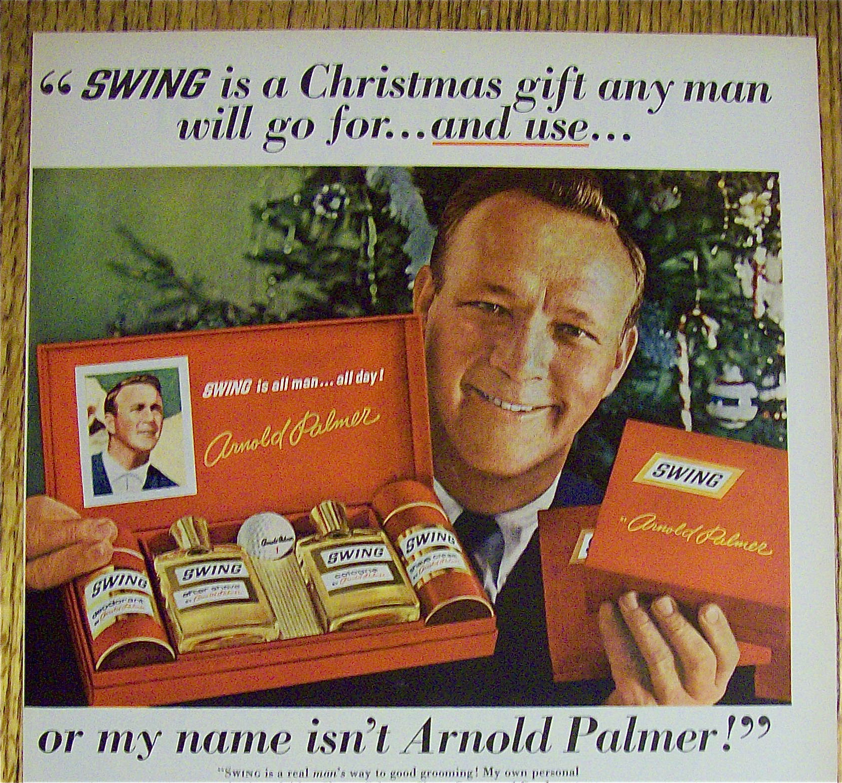 1966 Swing Gift Sets with Golfing's Arnold Palmer