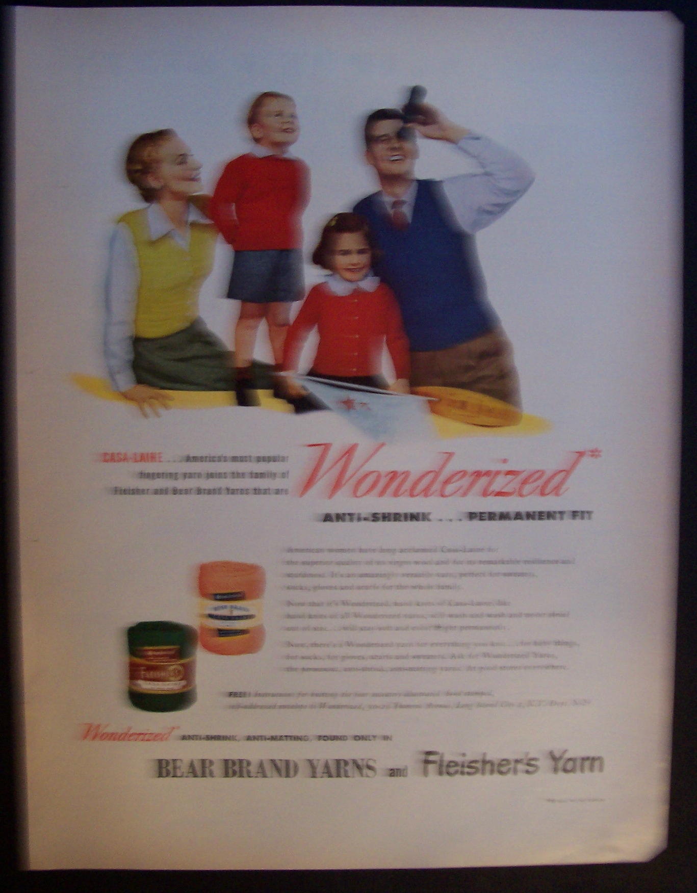 1949  Bear  &  Fleisher's  Yarn