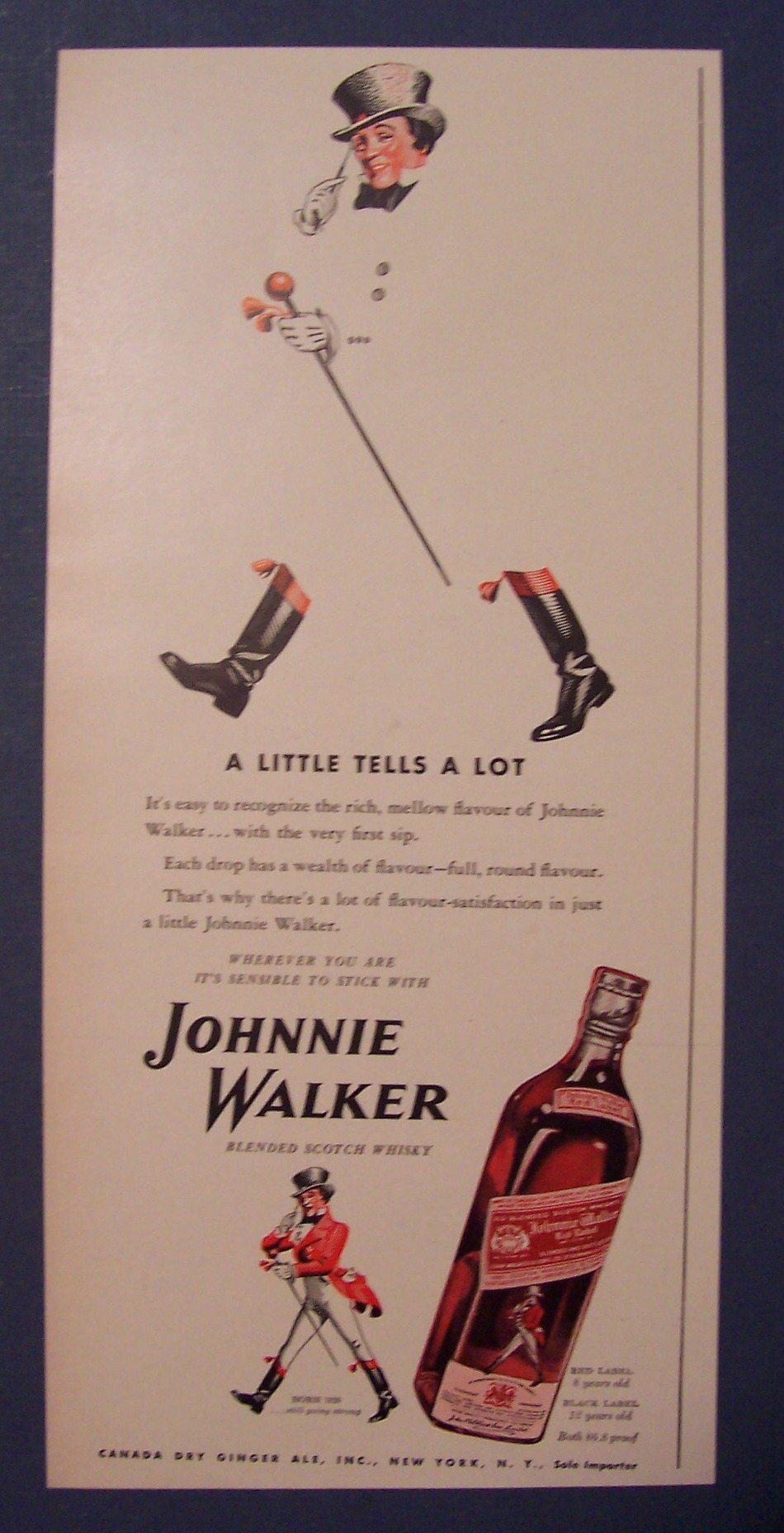 1942  Johnnie  Walker  Red  Whiskey