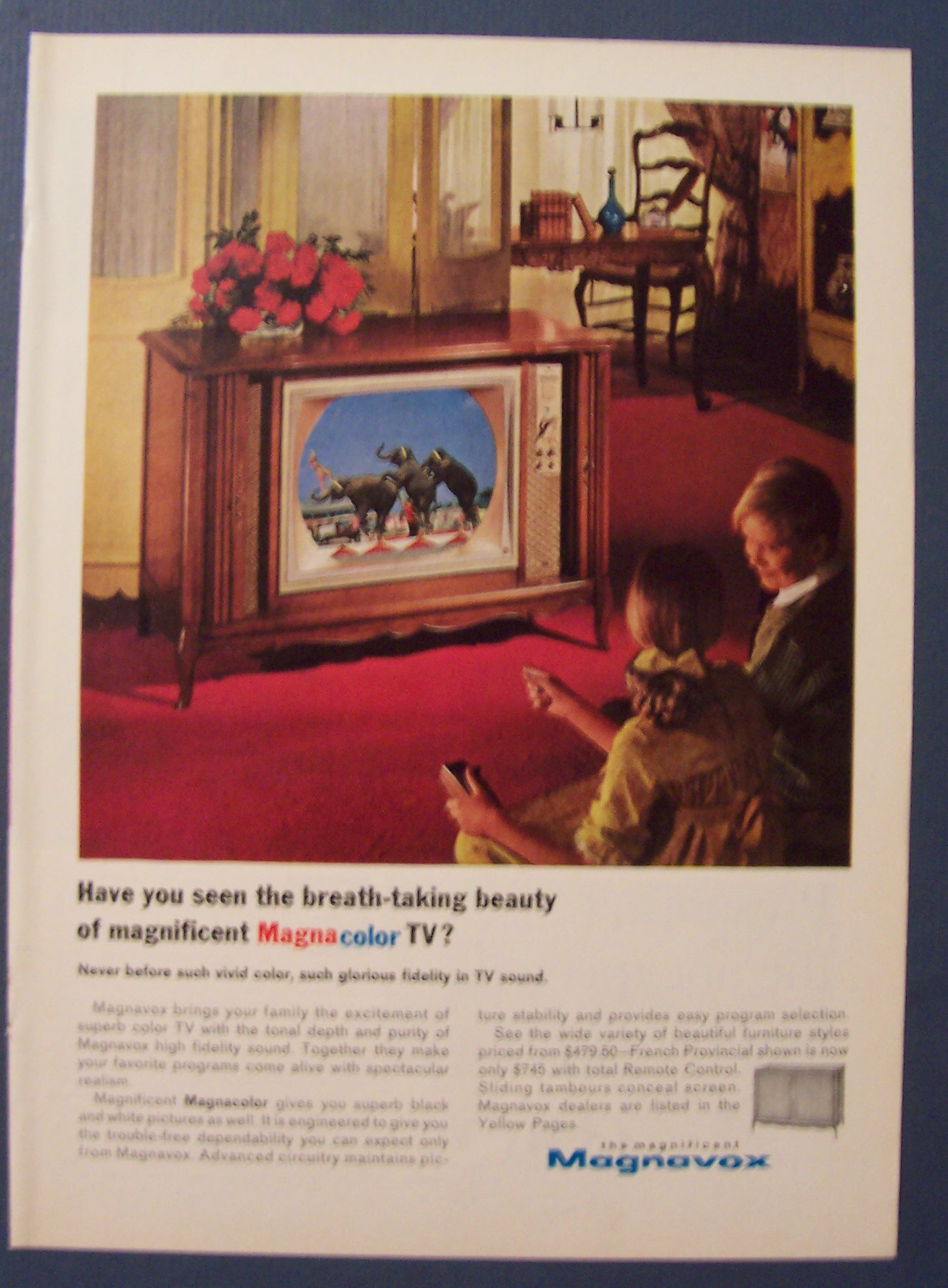 1964  Magnavox  MagnaColor  TV