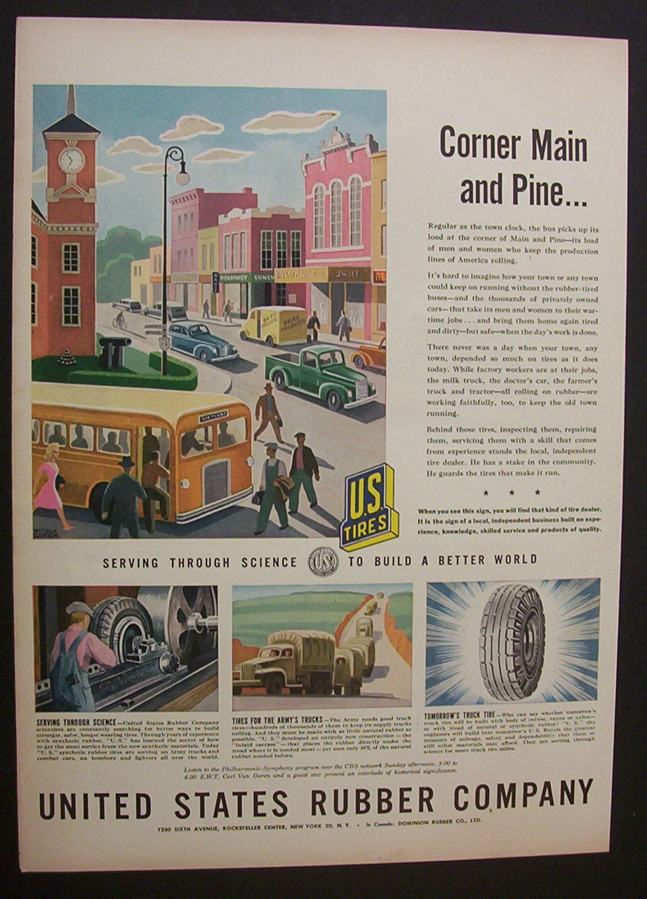 Vintage Ad: 1944 United States Rubber Company