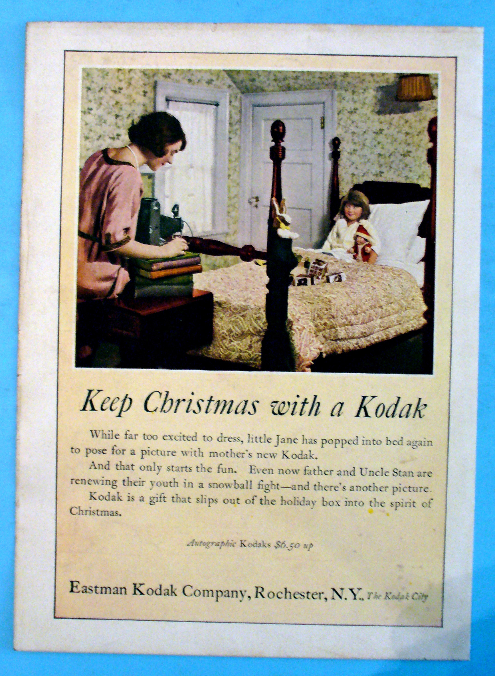 Vintage Ad: 1922 Kodak