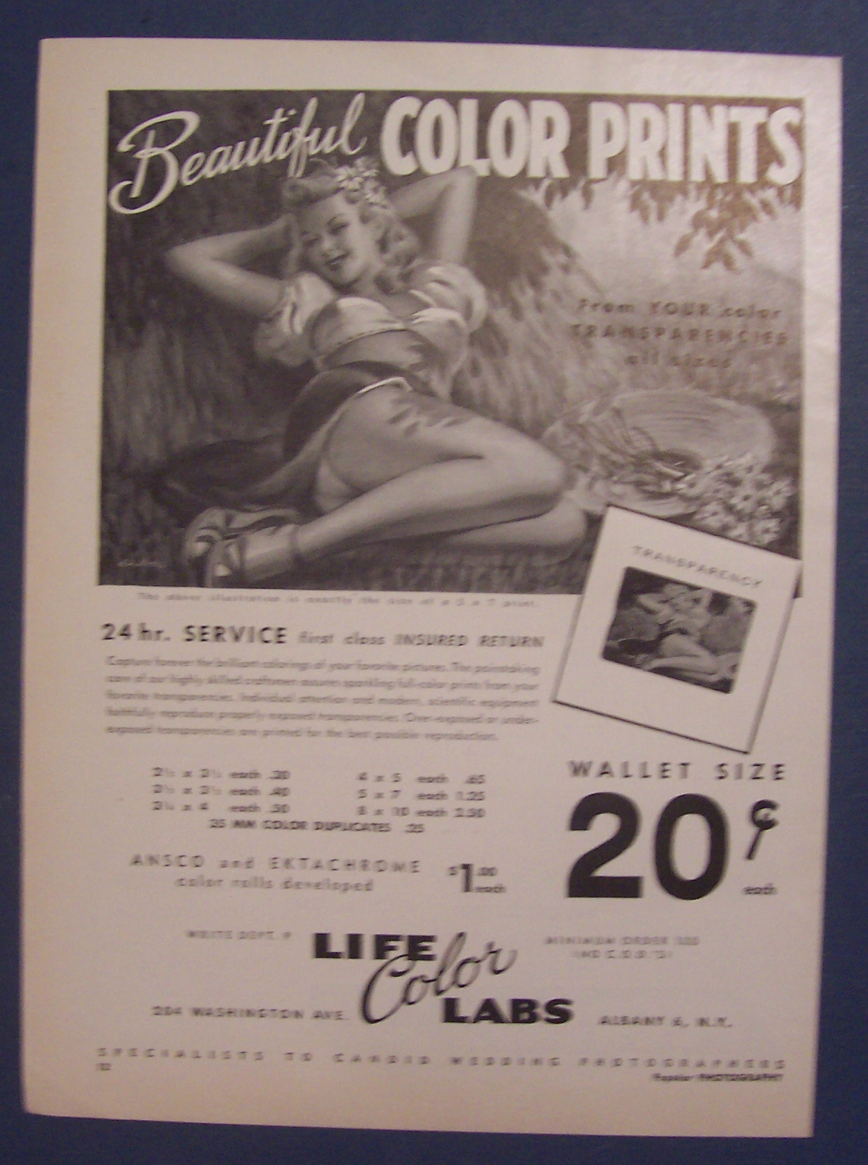 1949  Life  Color  Labs