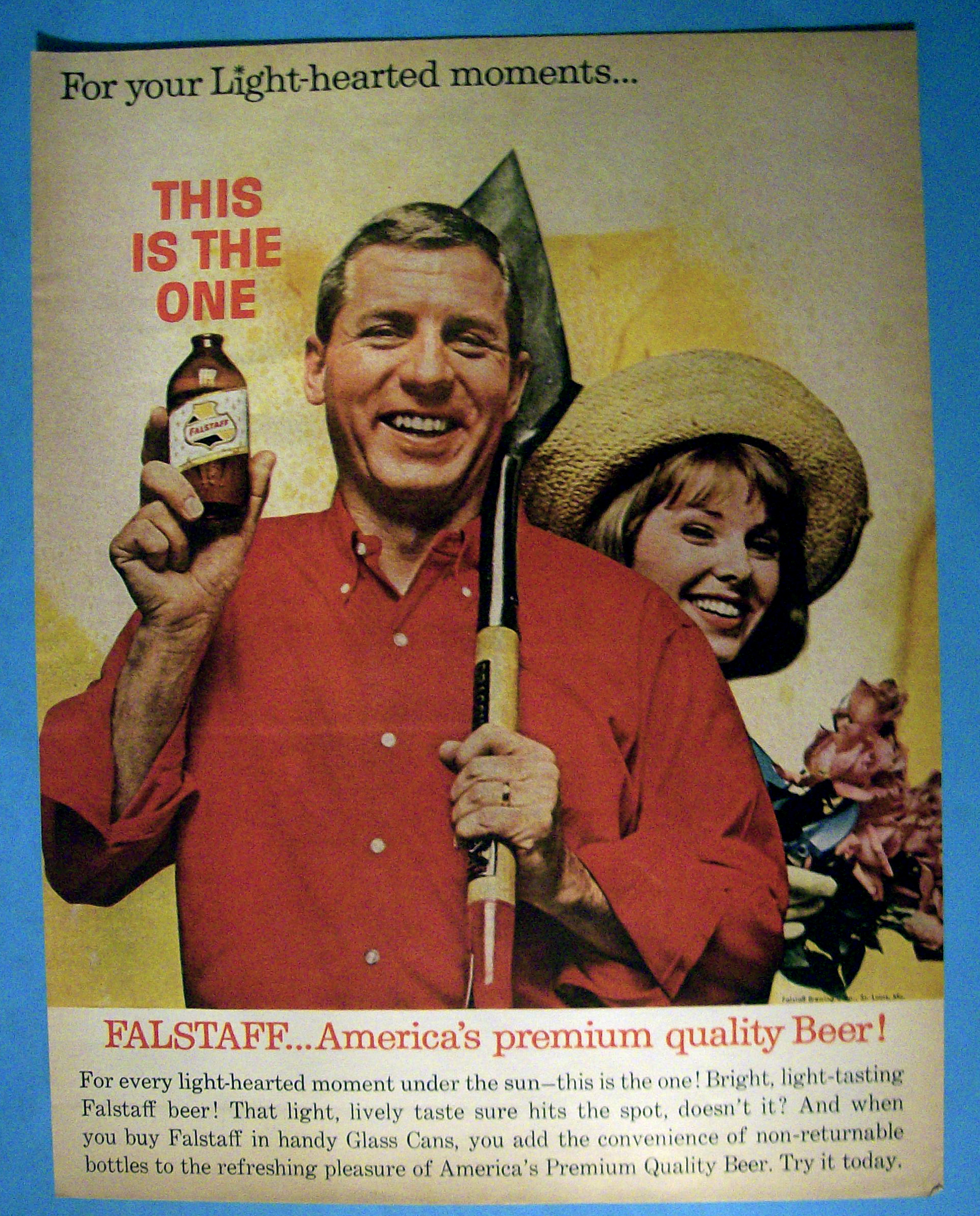 Vintage Ad: 1963 Falstaff Beer