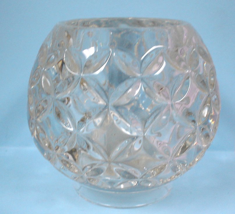 Round Glass Candle Holder