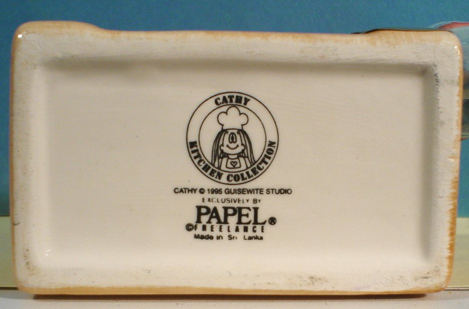 1985 Ceramic Cathy Dish