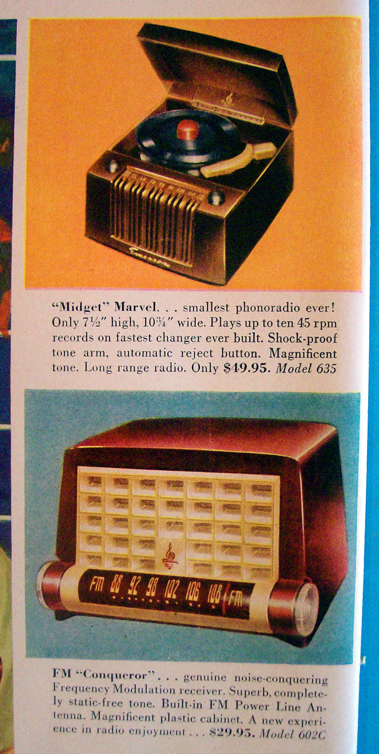 Vintage Ad: 1949 Emerson Radio & Phonograph