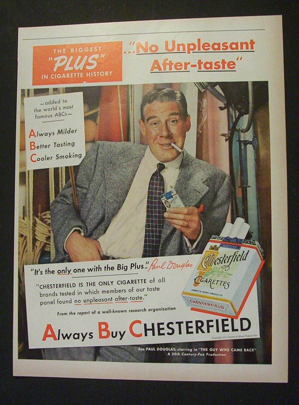 Vintage Ad: 1951 Libby's w/ Alice & Chesterfield