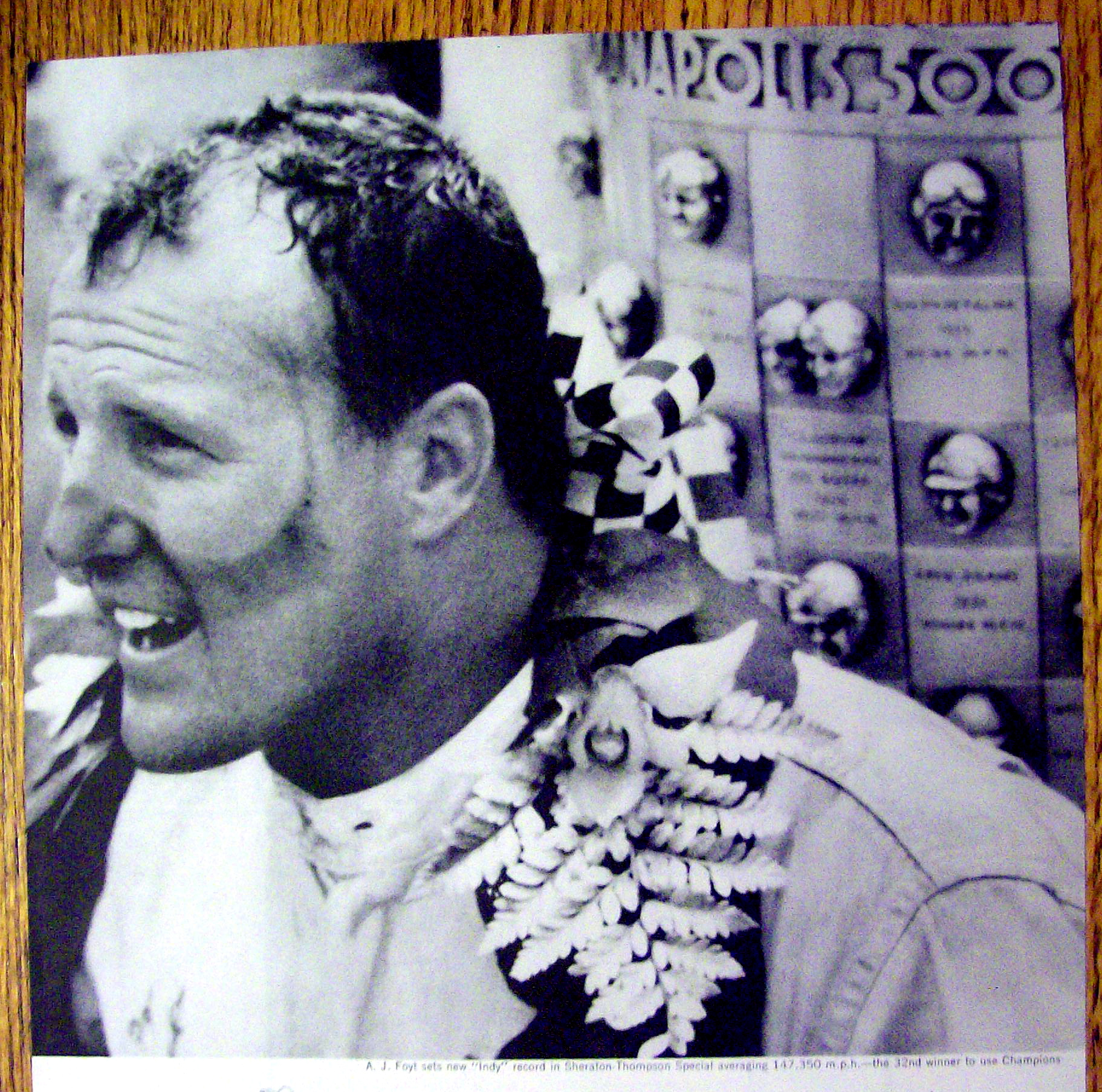 1964 Champion Spark Plugs with A. J. Foyt