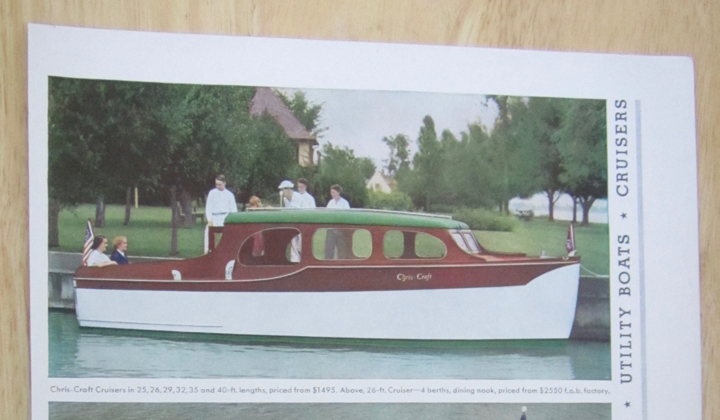 1937 Chris Craft Corp. with Cruisers & Runabouts