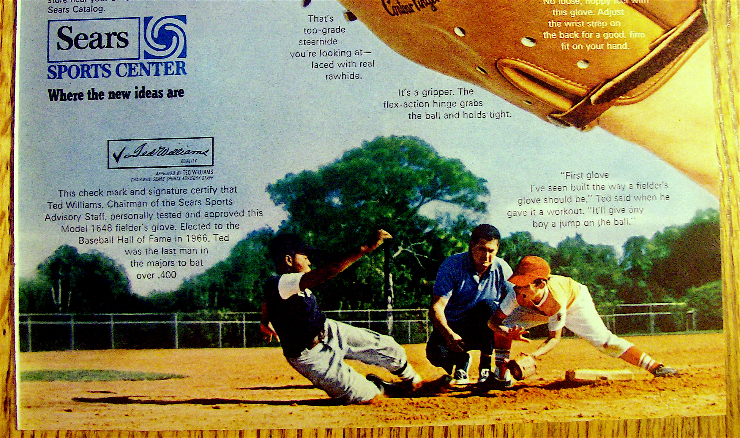 1969 Sears Sports Center with Ted Williams