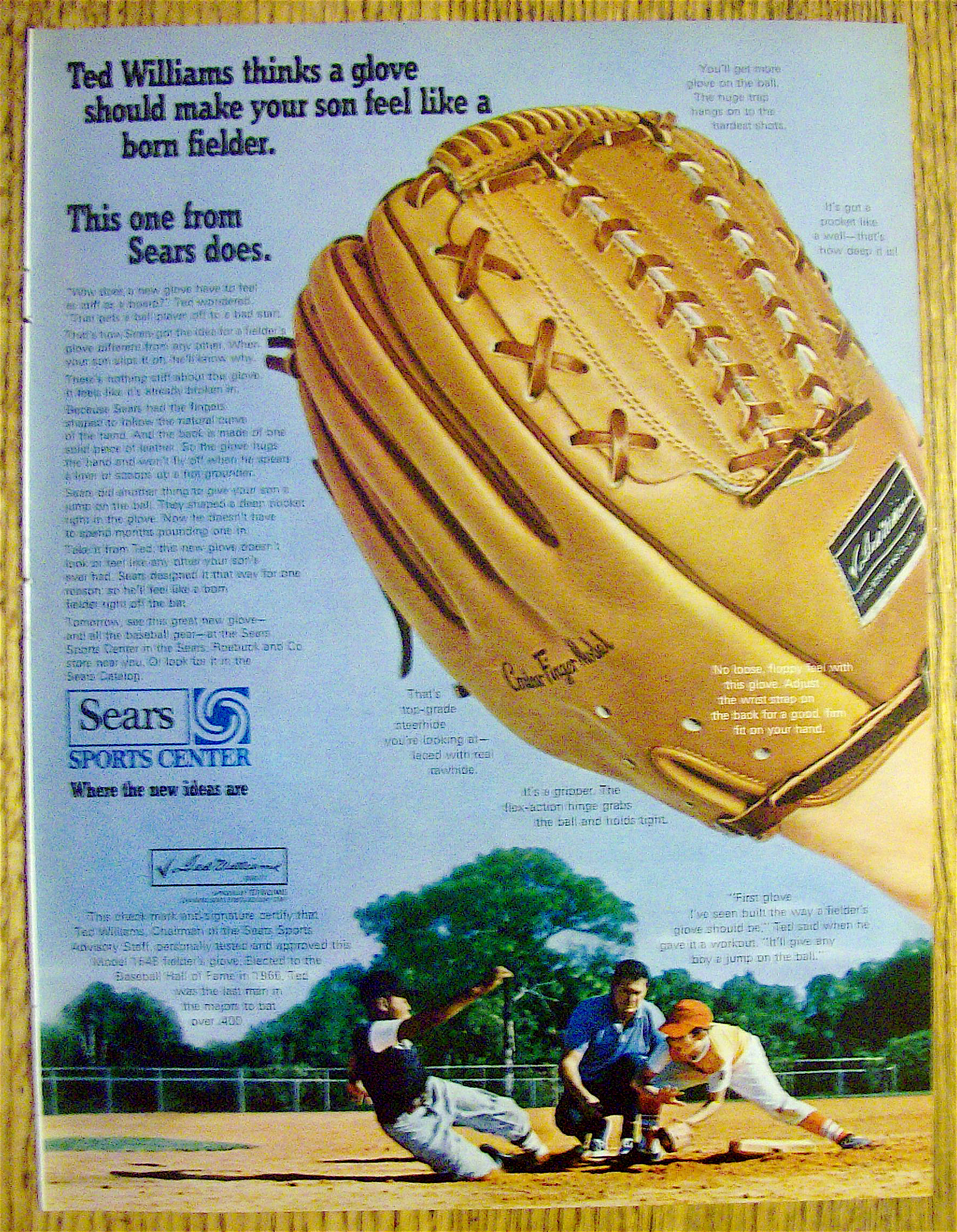 1969 Sears Sports Center with Ted Williams