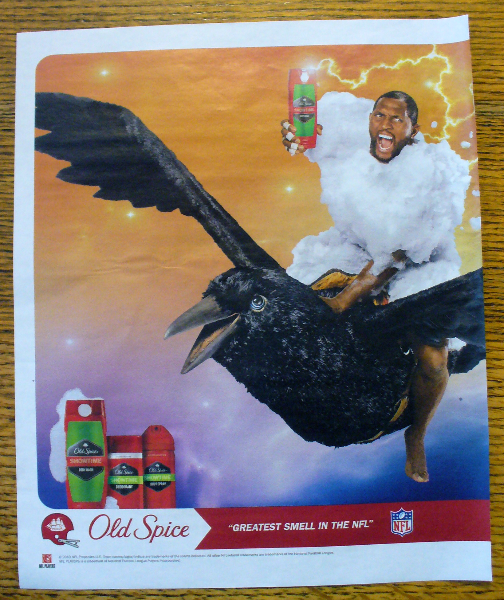 2010 Old Spice with Football's Ray Lewis