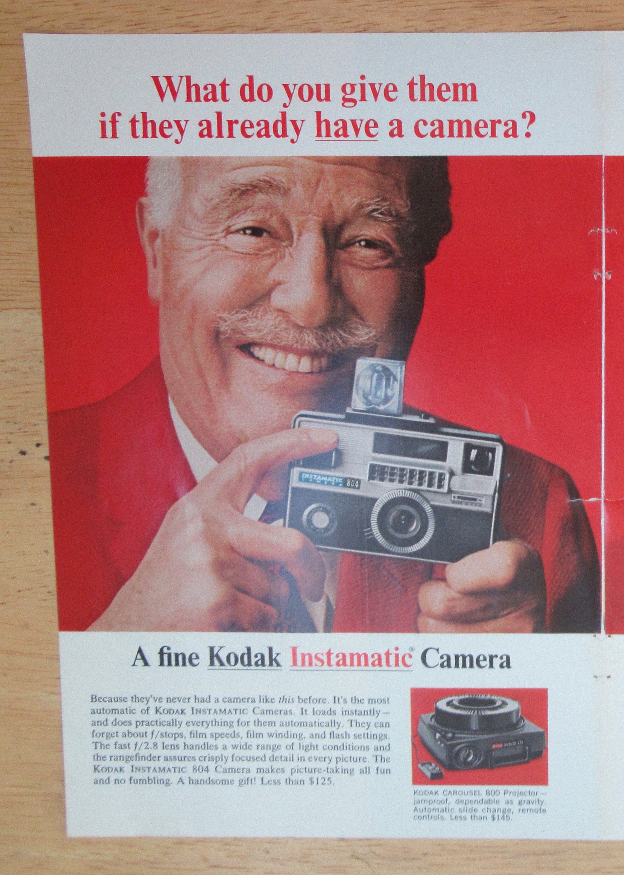 1966 Kodak Camera with Instamatic Movie Camera