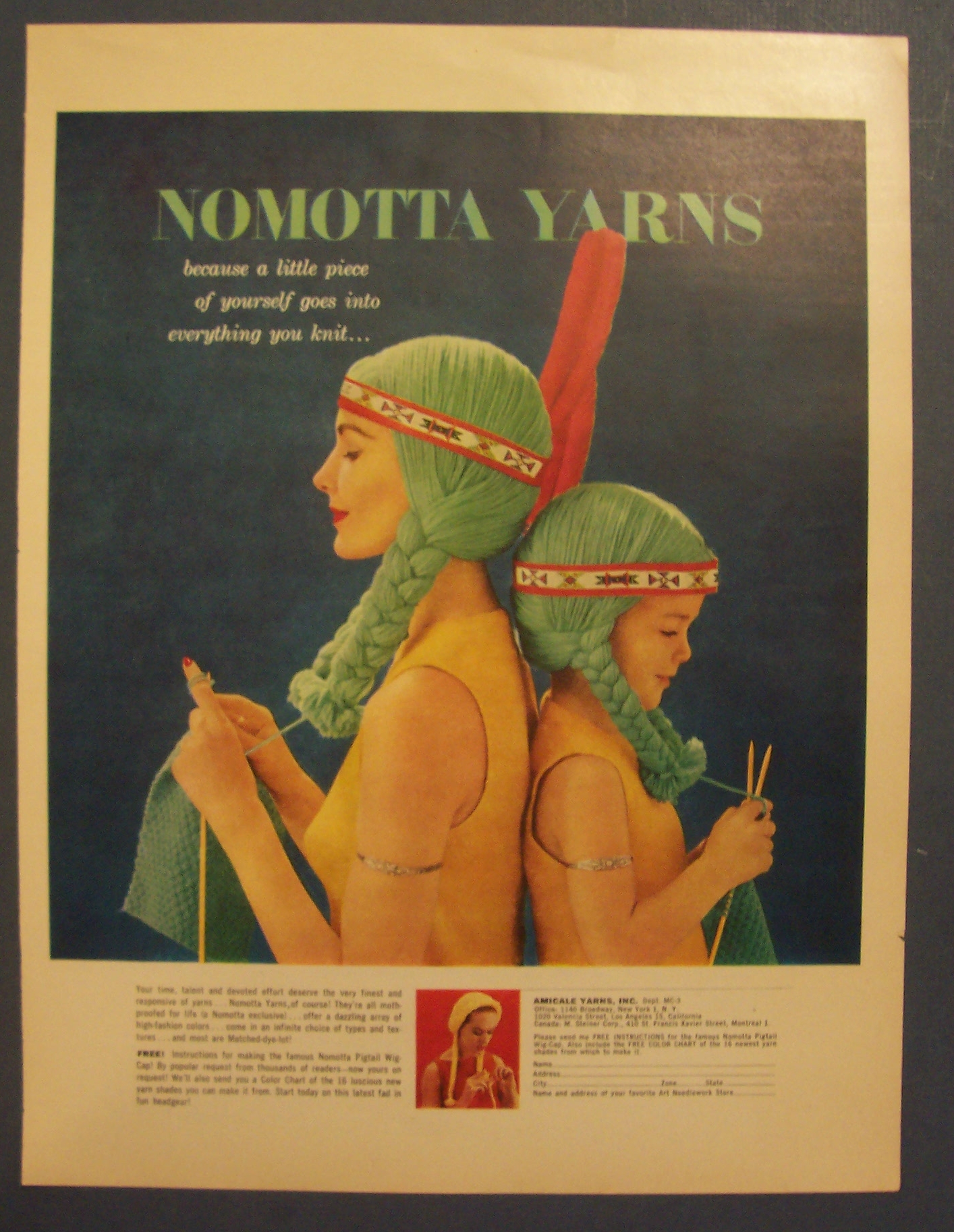 1956 Nomotta Yarns