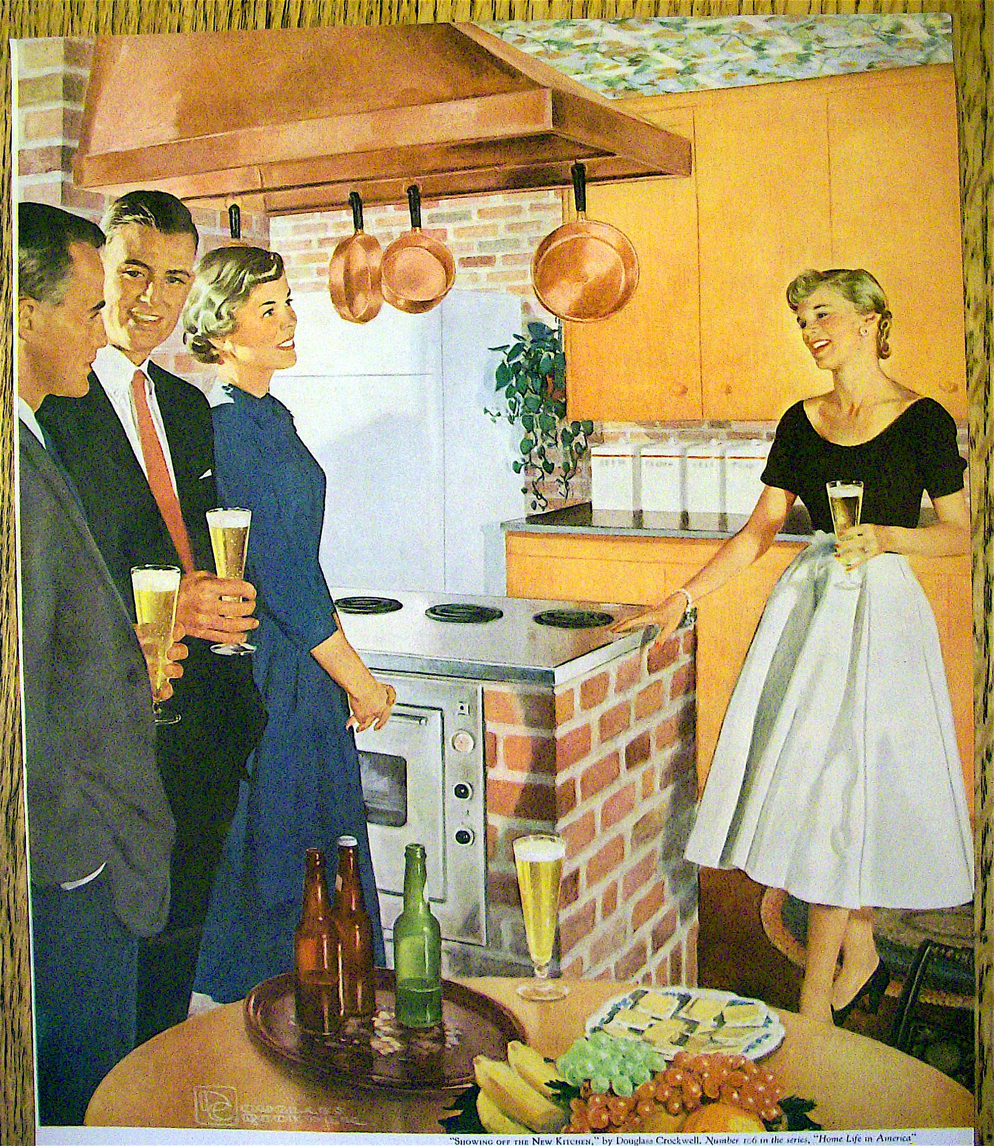1955 Beer Belongs w/Showing Off The New Kitchen