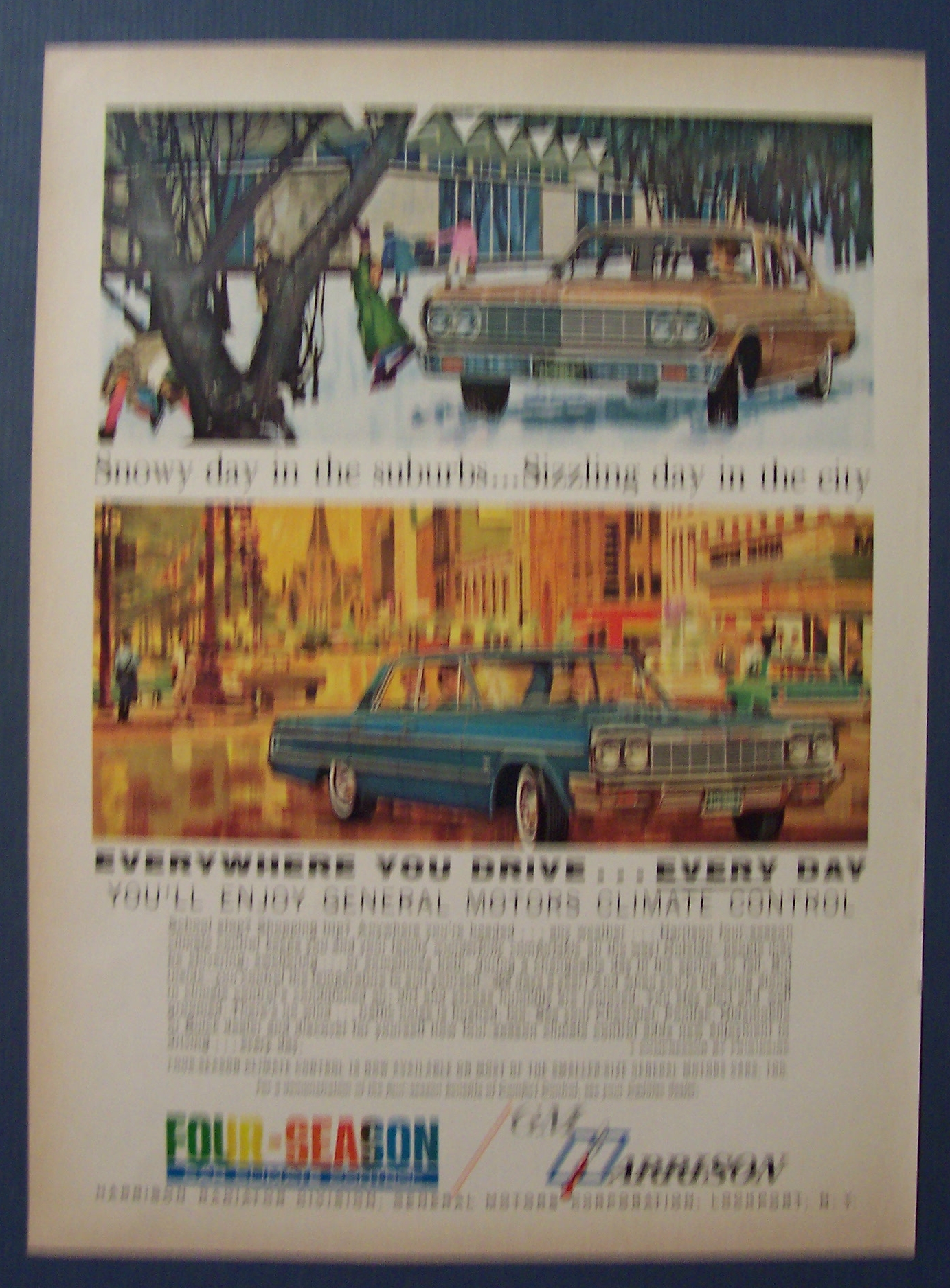 1964  Four - Season  Car  Climate  Control