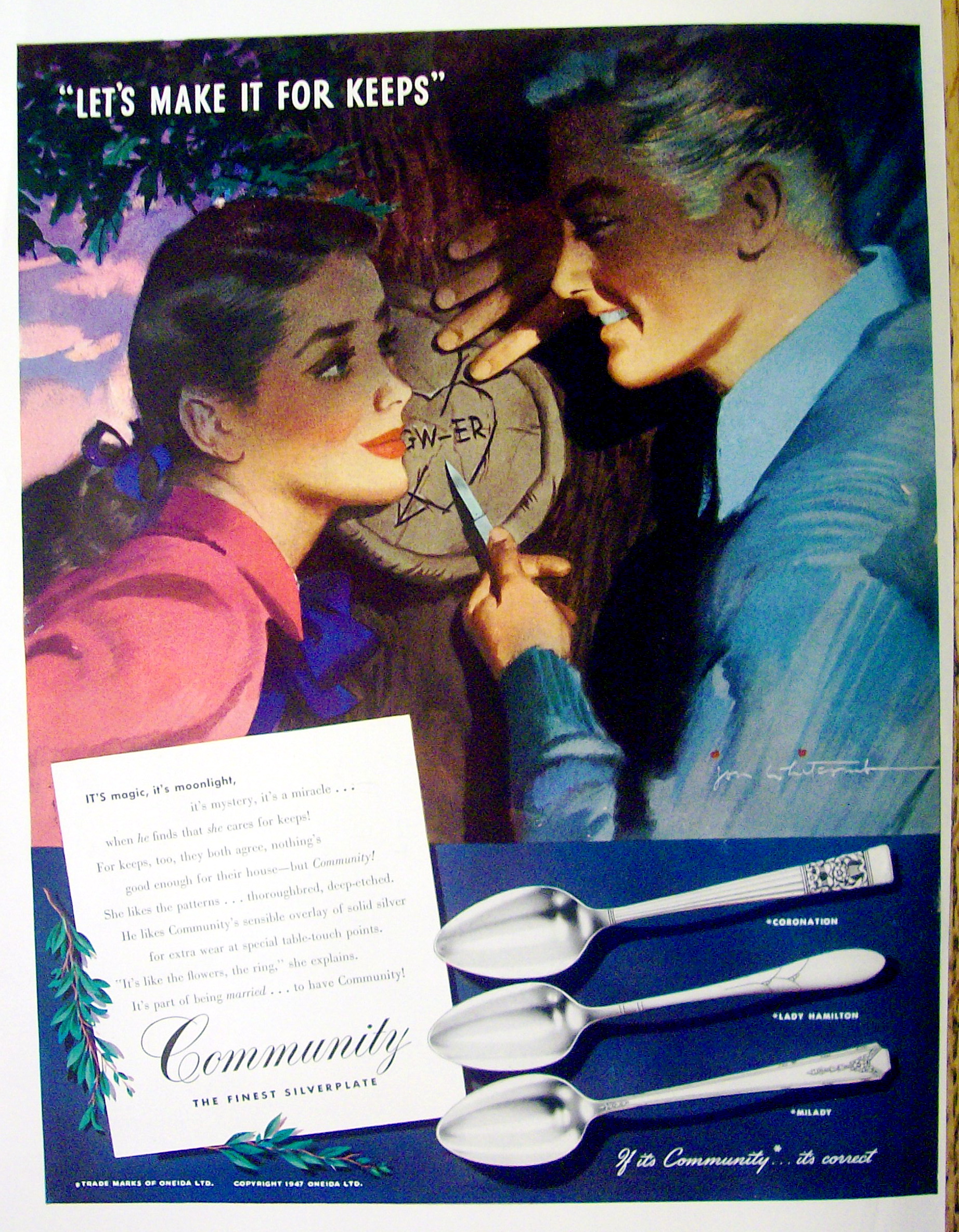 1947 Community Silverplate