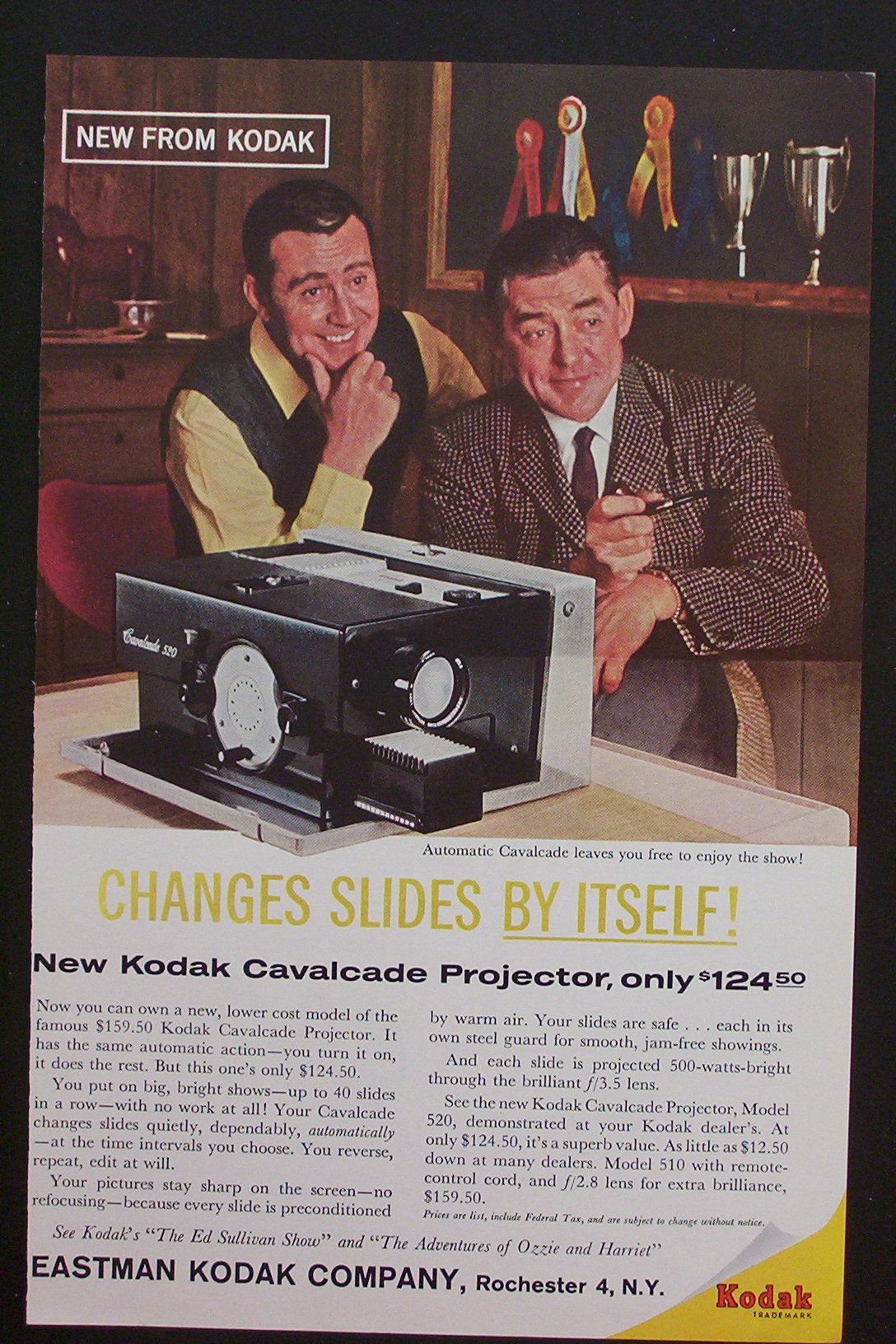 1959 Eastman Kodak Company with 2 Men Watch Film