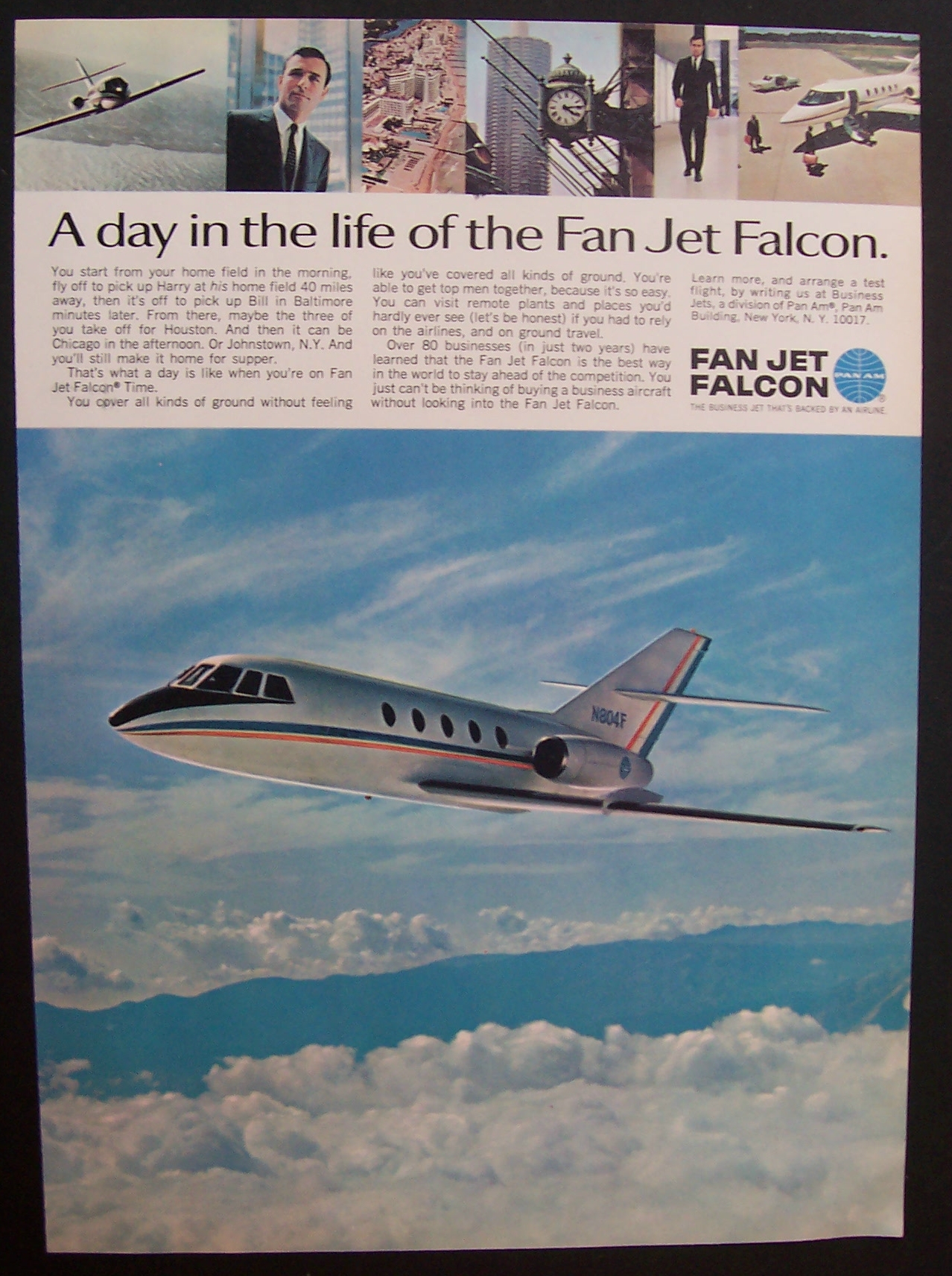 1967  Fan  Jet  Falcon