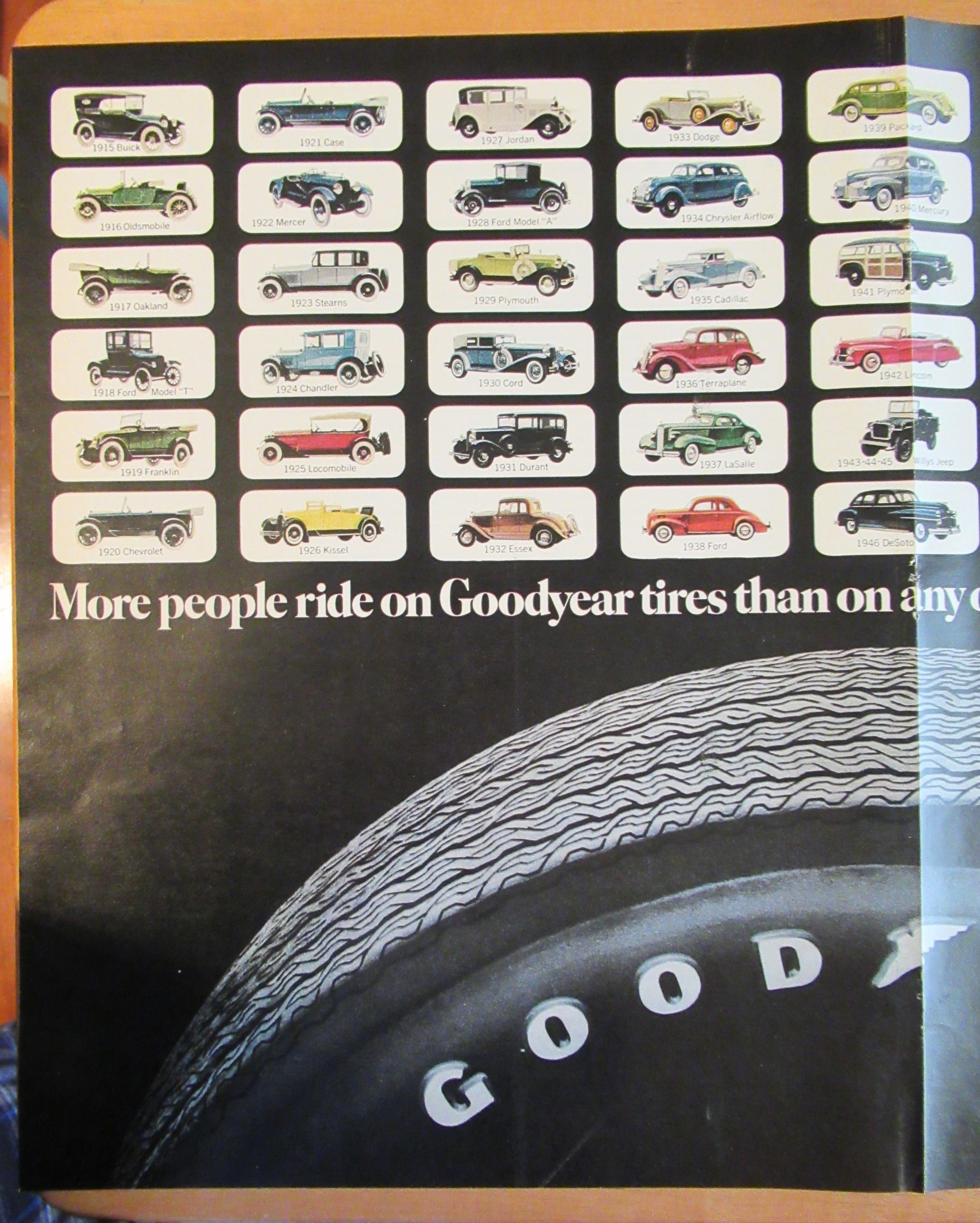 1971 Goodyear Tires with 56 Consecutive Years