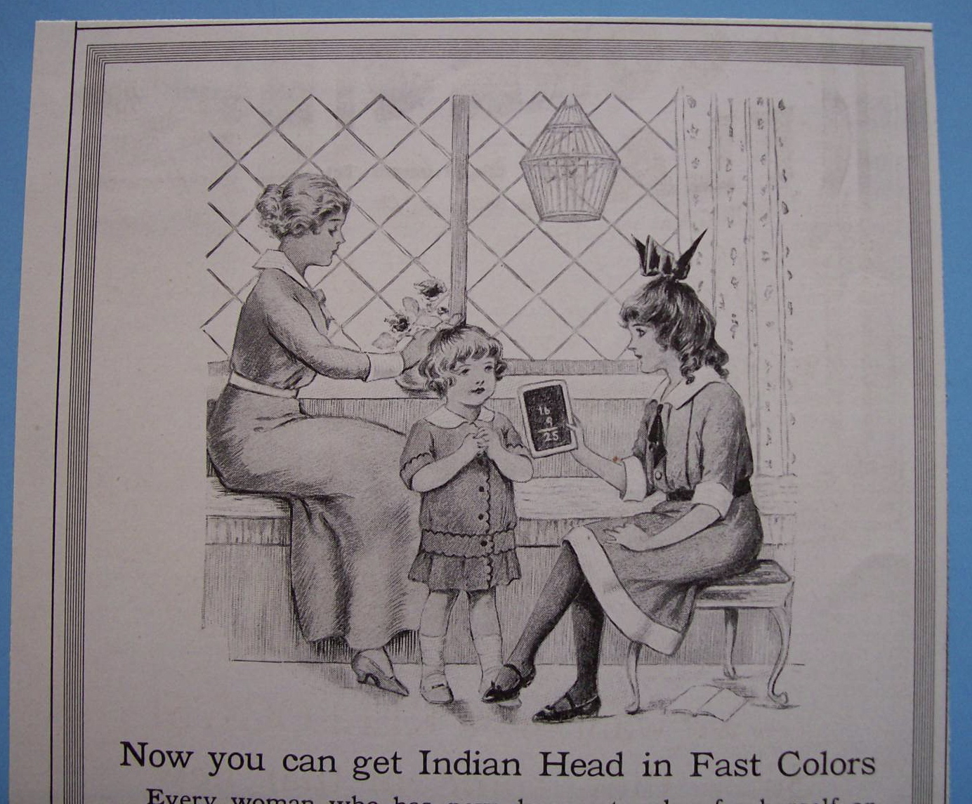 Vintage Ad: 1914 Indian Head