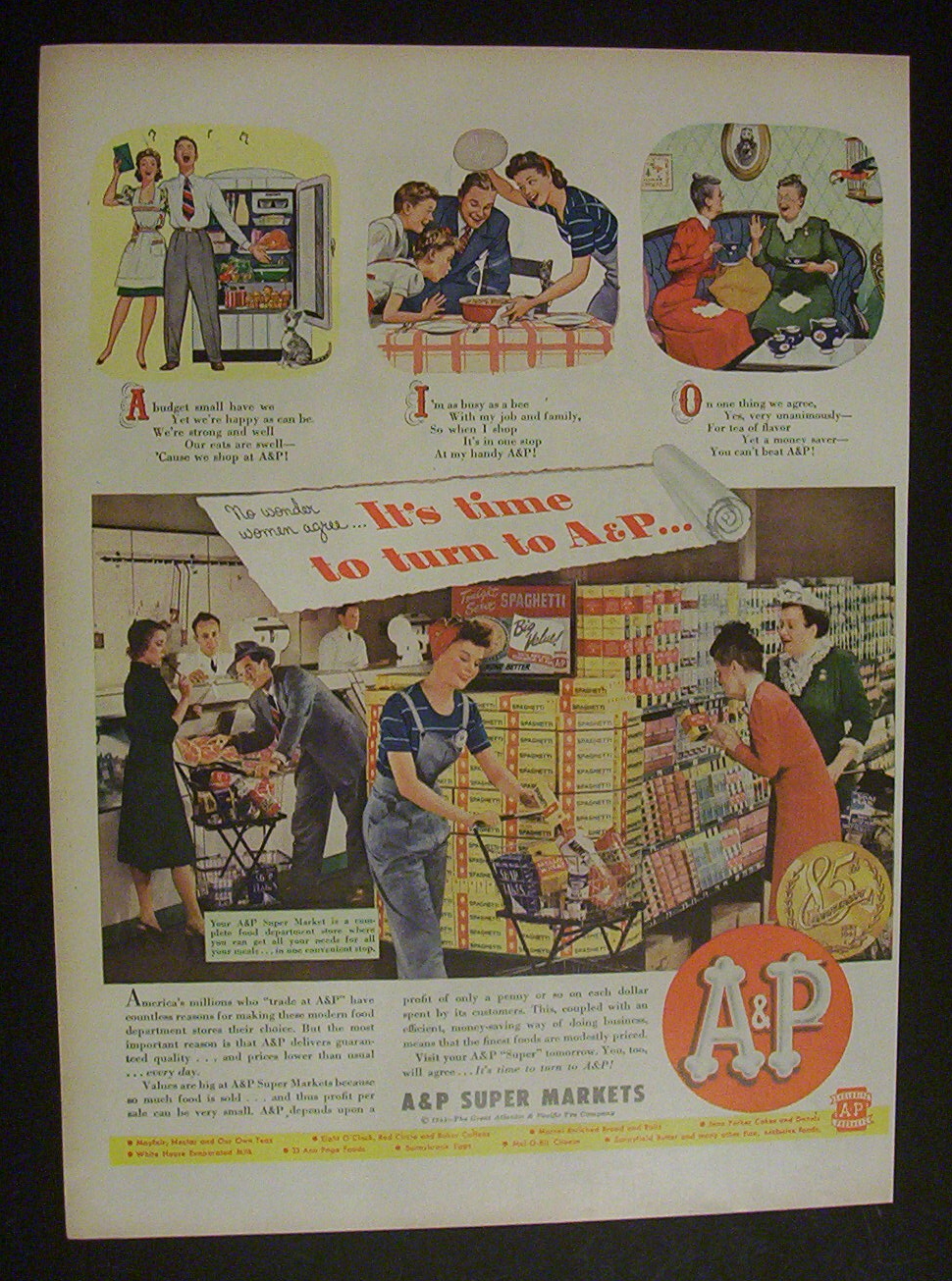 1944 A & P Super Markets