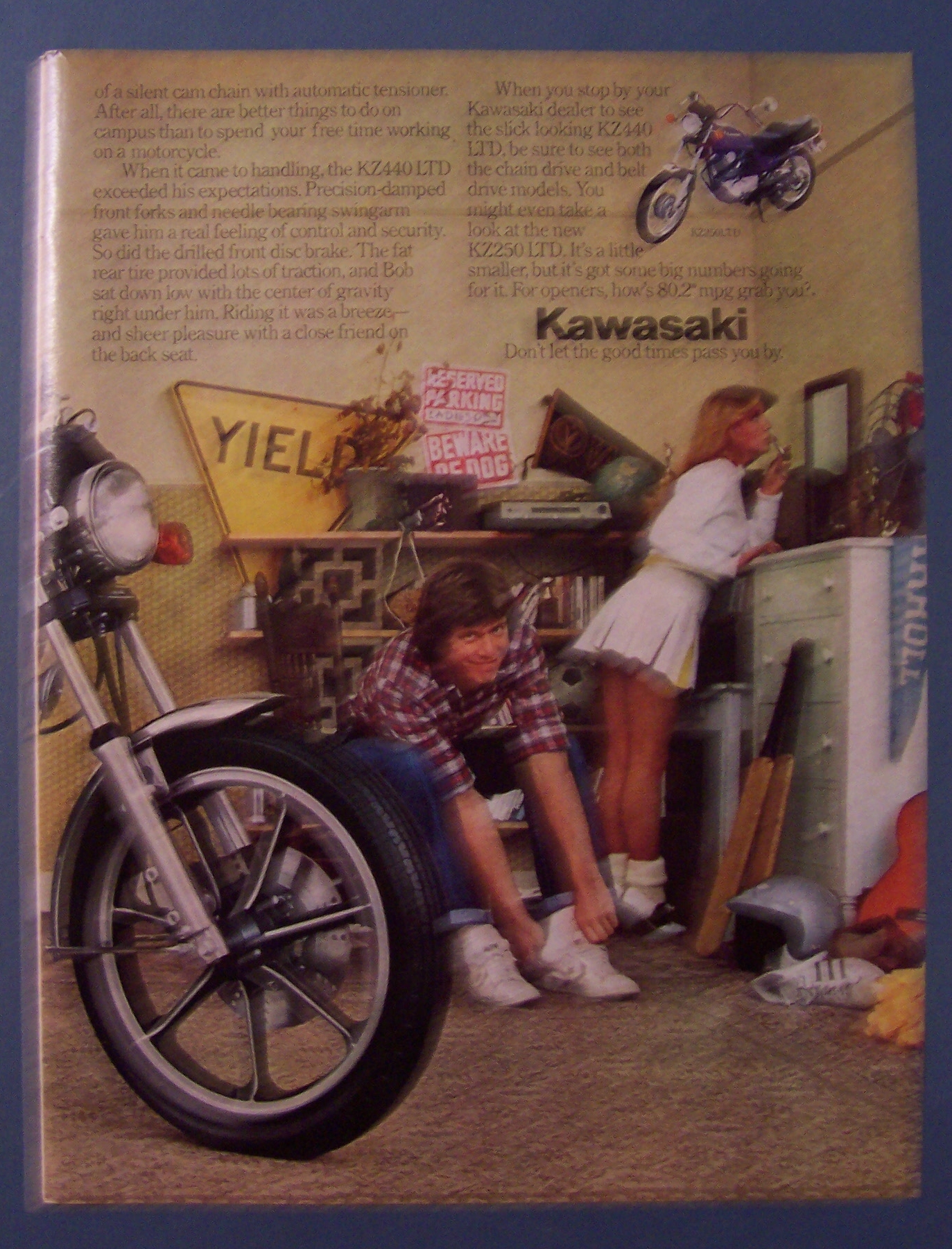 Vintage Ad: 1980 Kawasaki KZ440LTD