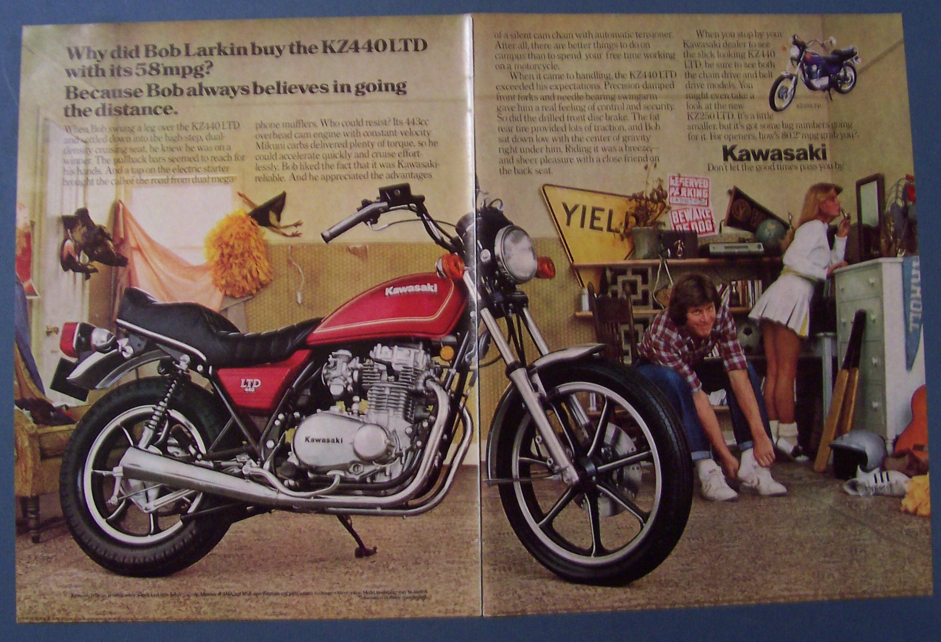 Vintage Ad: 1980 Kawasaki KZ440LTD
