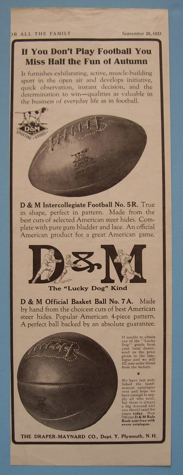 Vintage Ad: 1923 Draper - Maynard Company