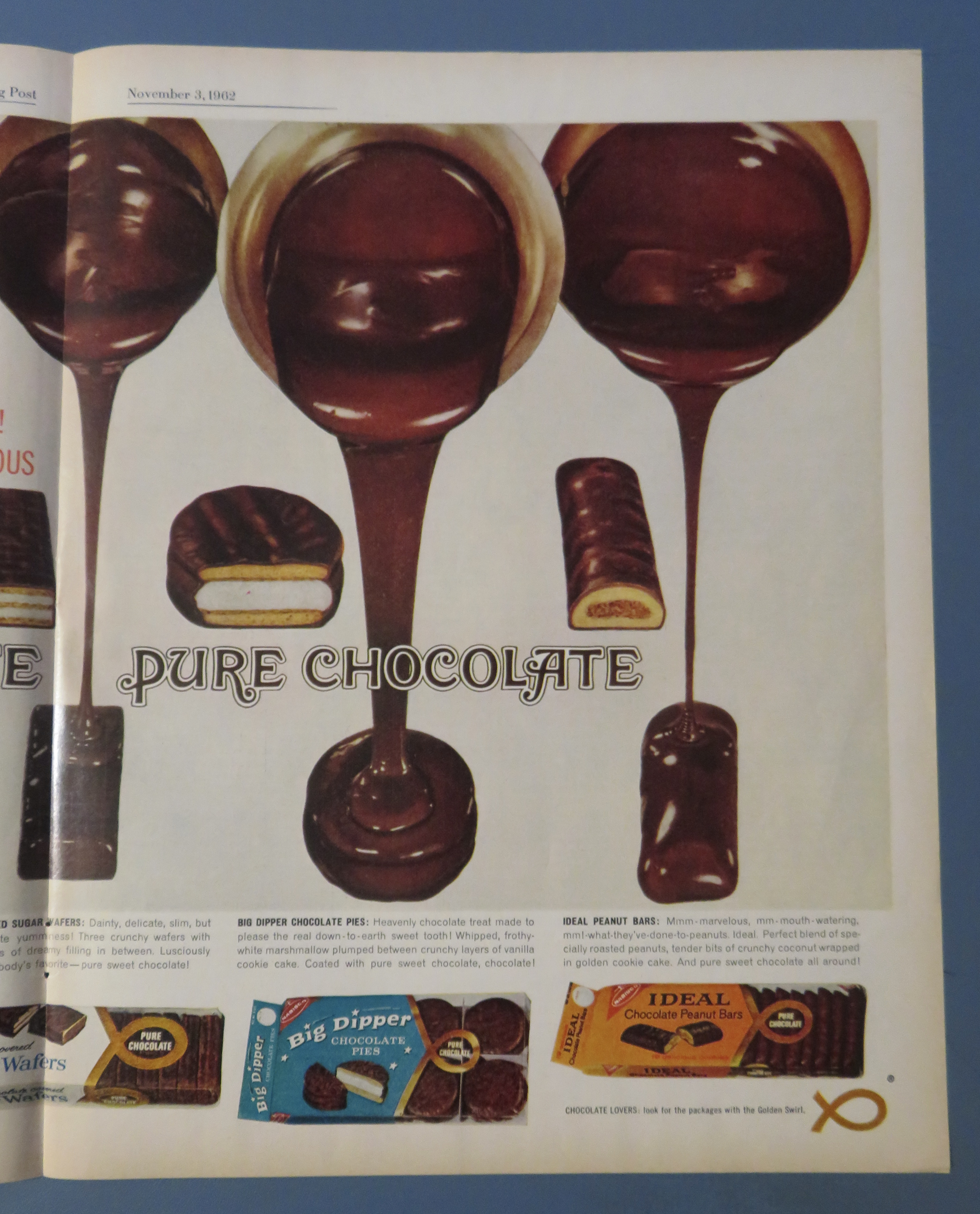 1962 Nabisco Cookies with Pure Chocolate