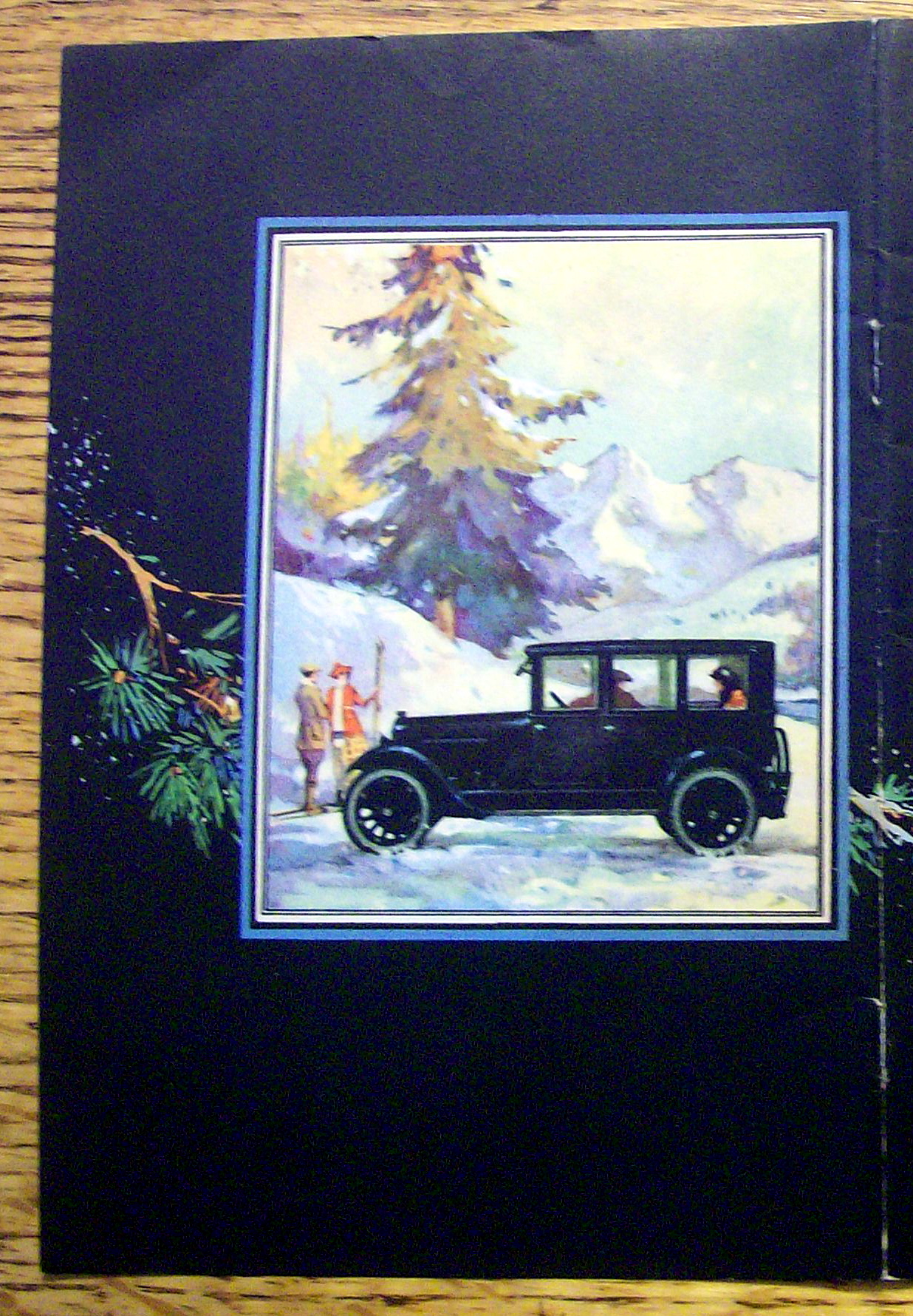 1913 Chalmers with The Sedan