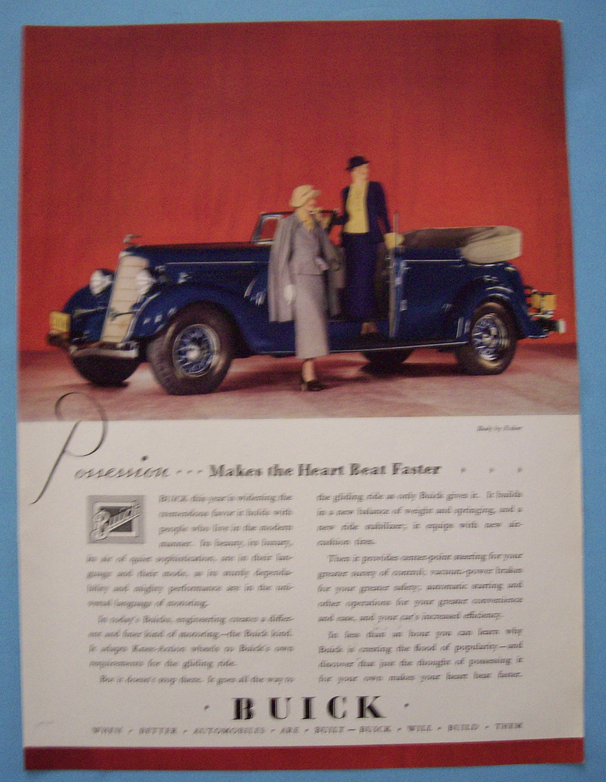 Vintage Ad: 1934 Buick