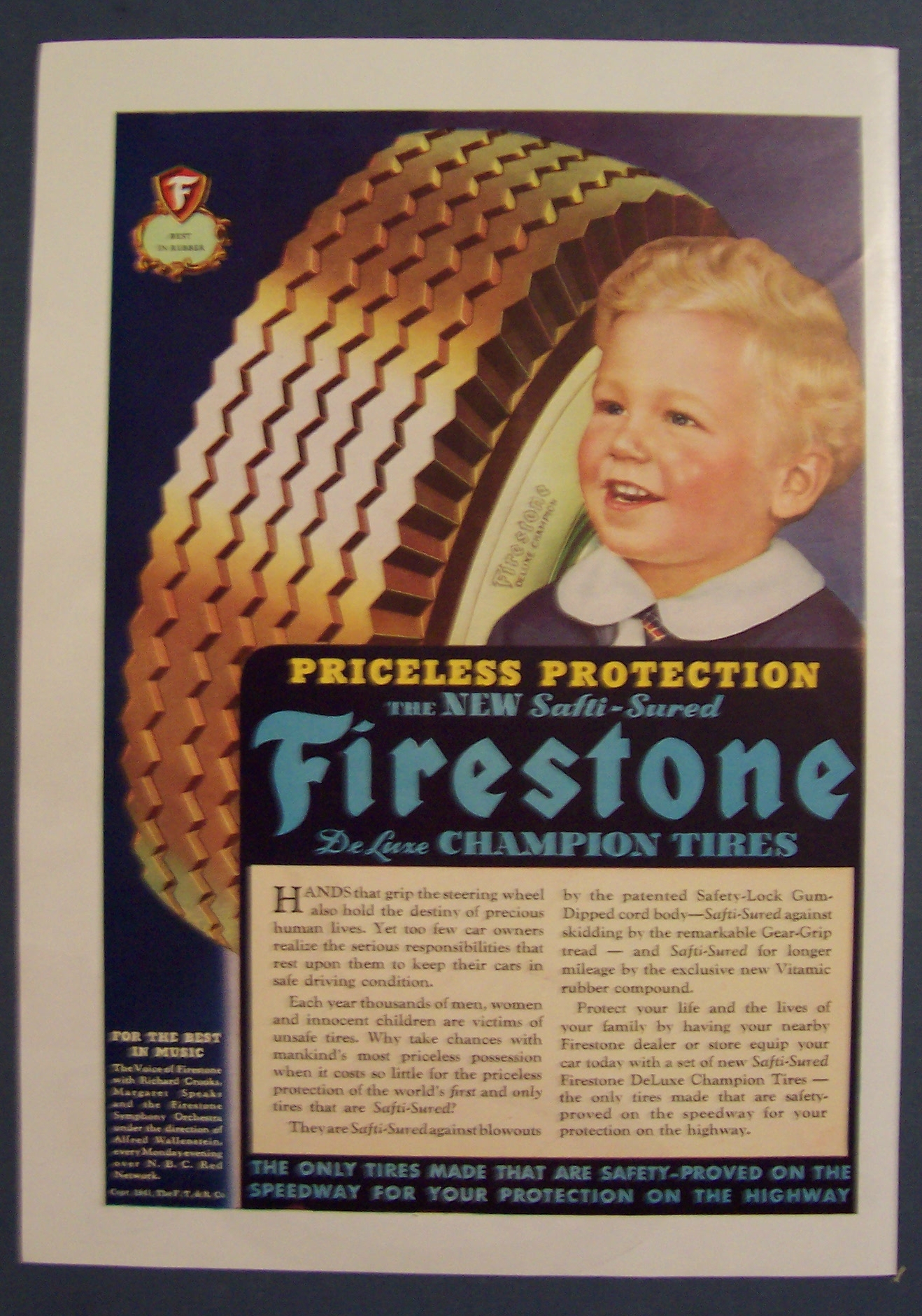 Vintage Ad: 1941 Firestone Tires