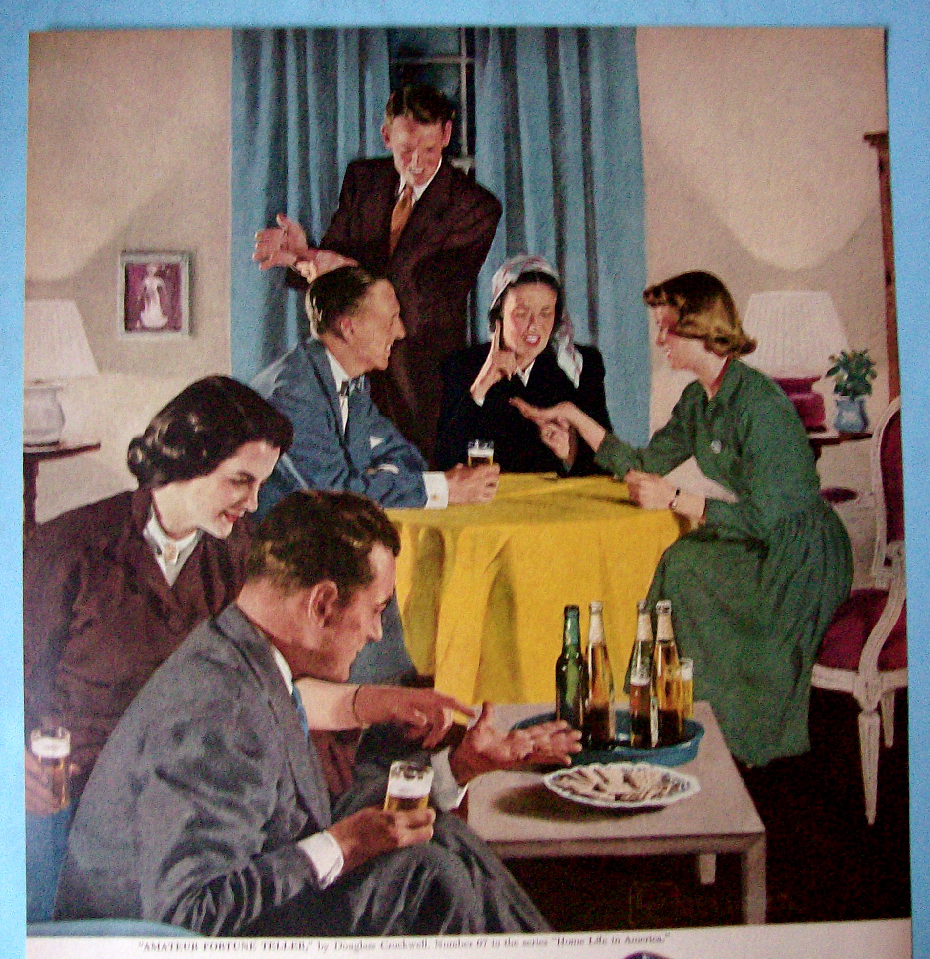 1952 Amateur Fortune Teller By Douglas Crockwell