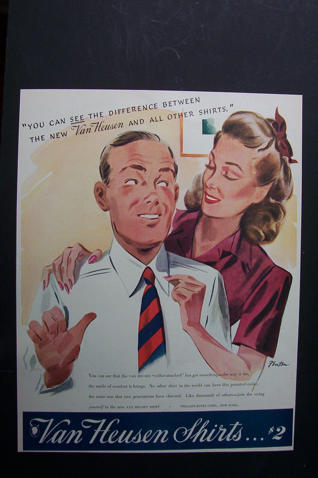 1941  Van  Heusen  Shirts