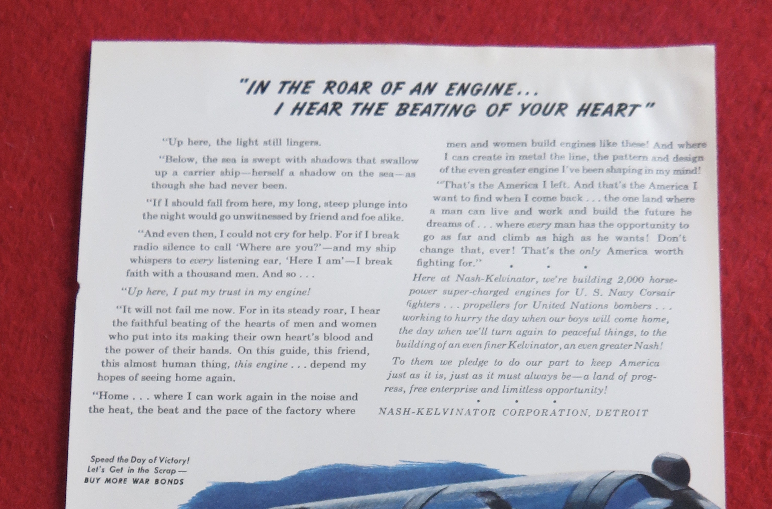 1943 Nash/Kelvinator with the Roar of an Engine