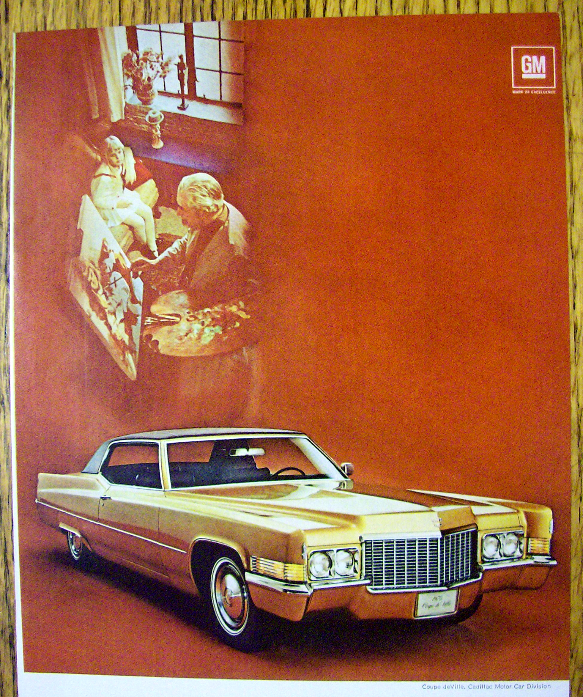 1970 Cadillac with the Coupe DeVille