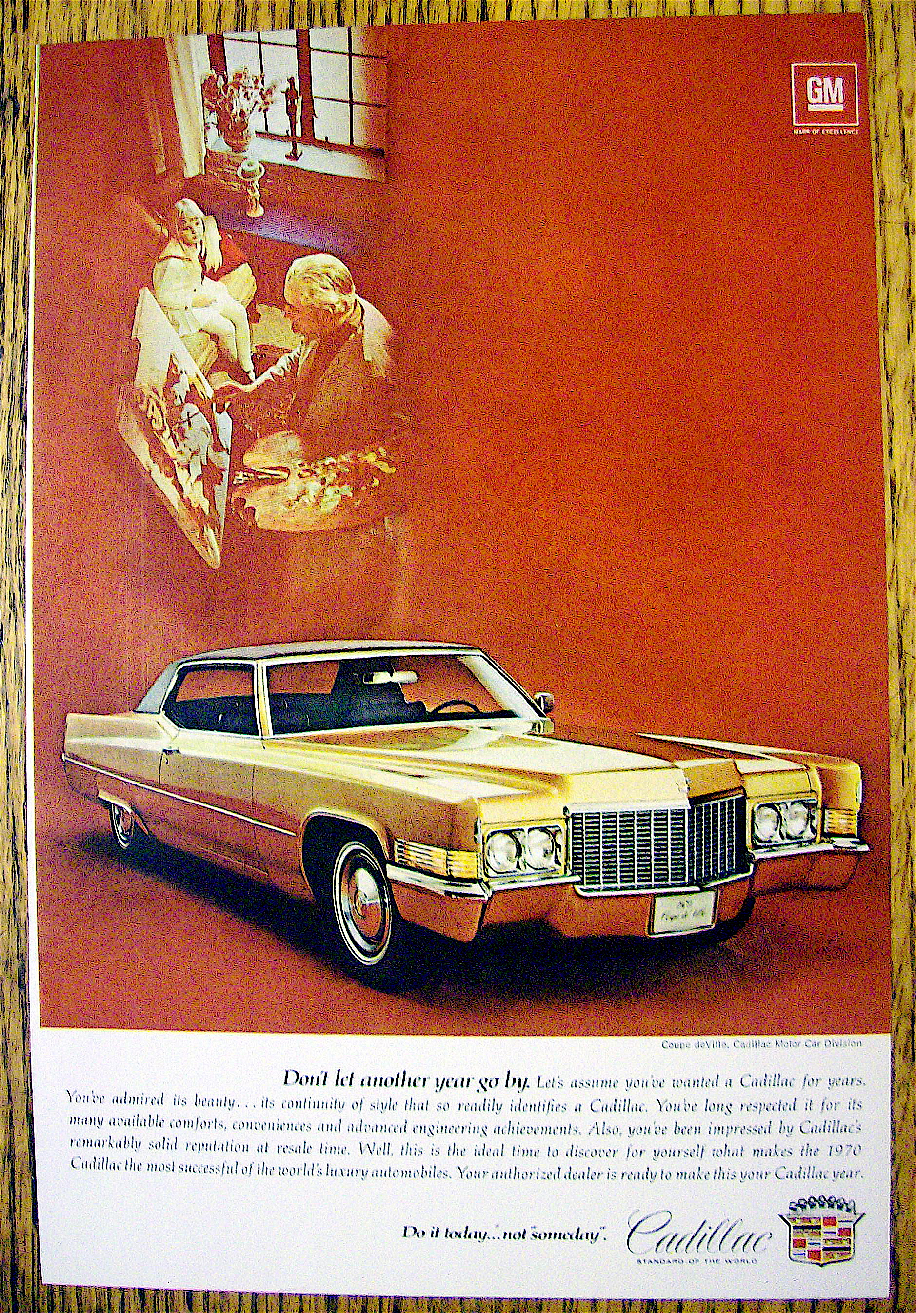 1970 Cadillac with the Coupe DeVille