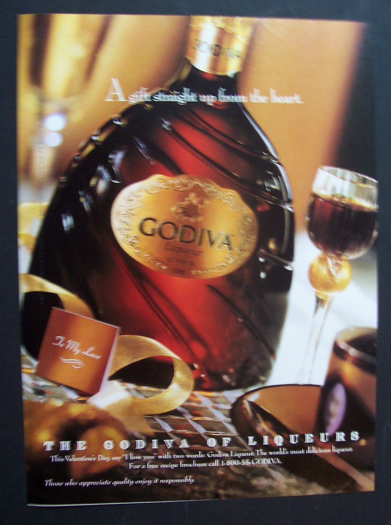 1994  Godiva  Liqueur