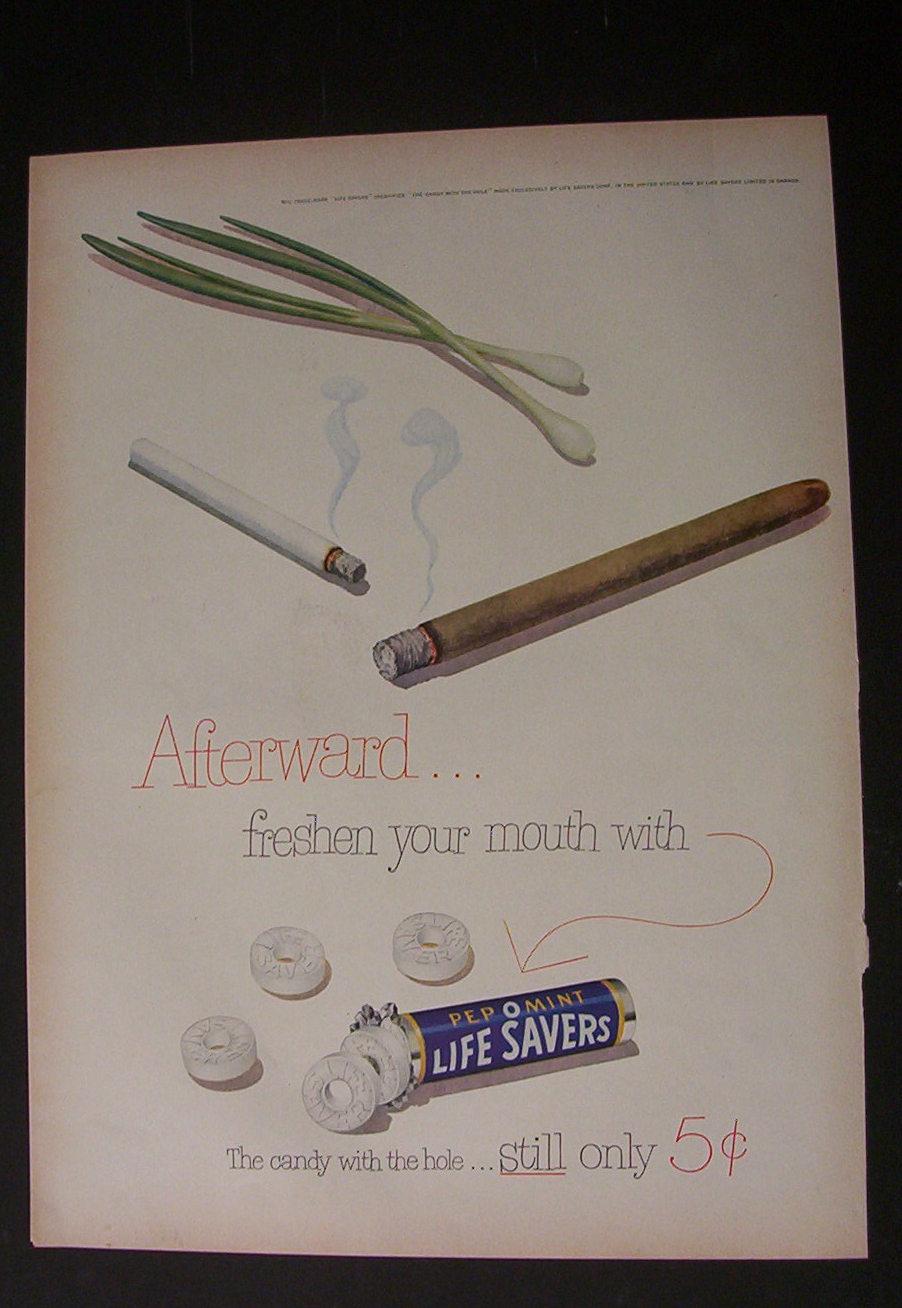 1952 Dual Ad:  Studebaker  &  Lifesavers